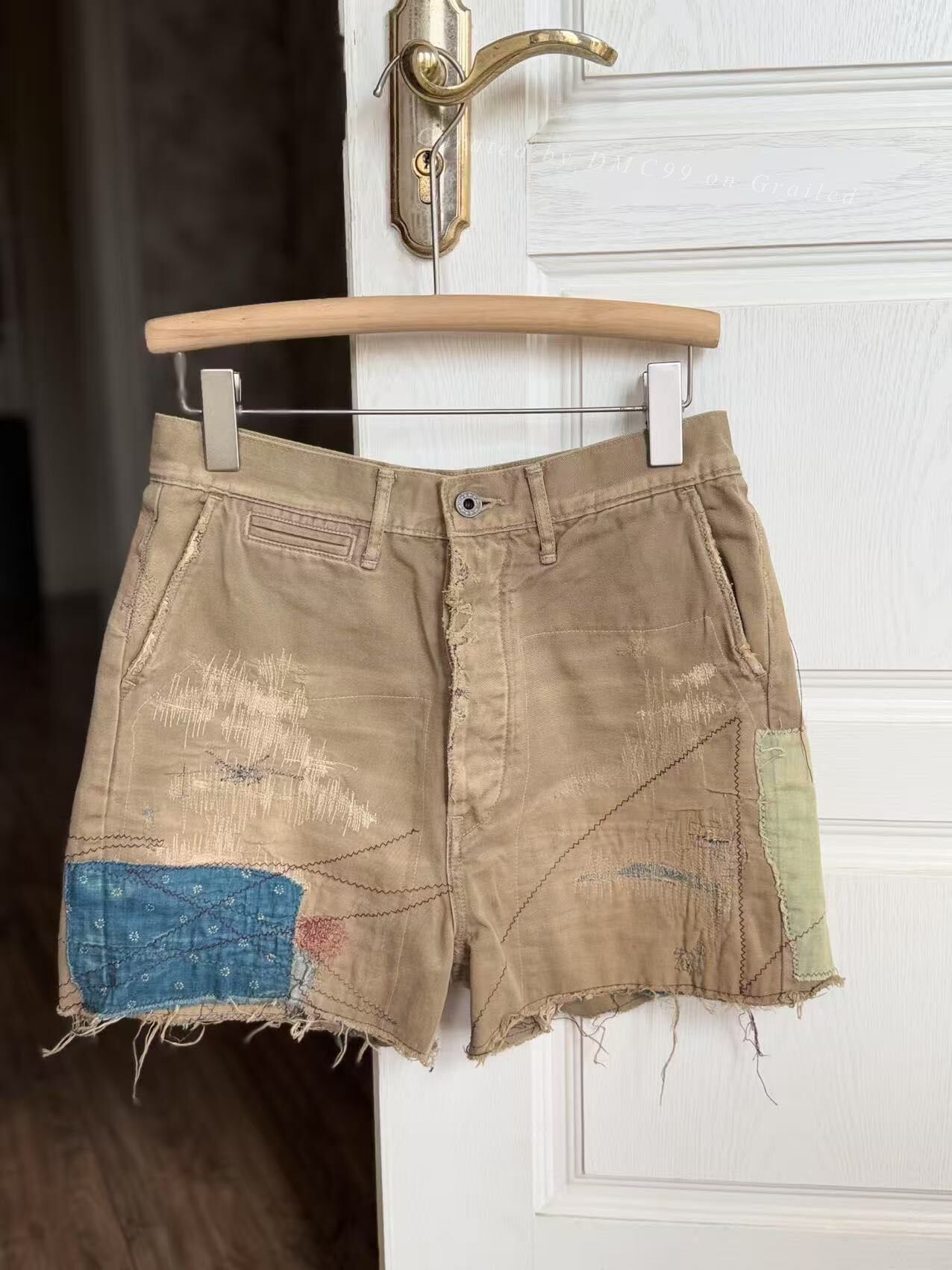 Kapital Kapital Vintage Fabric Patchwork Casual Shorts Size US 36 / EU 52 - 1 Thumbnail