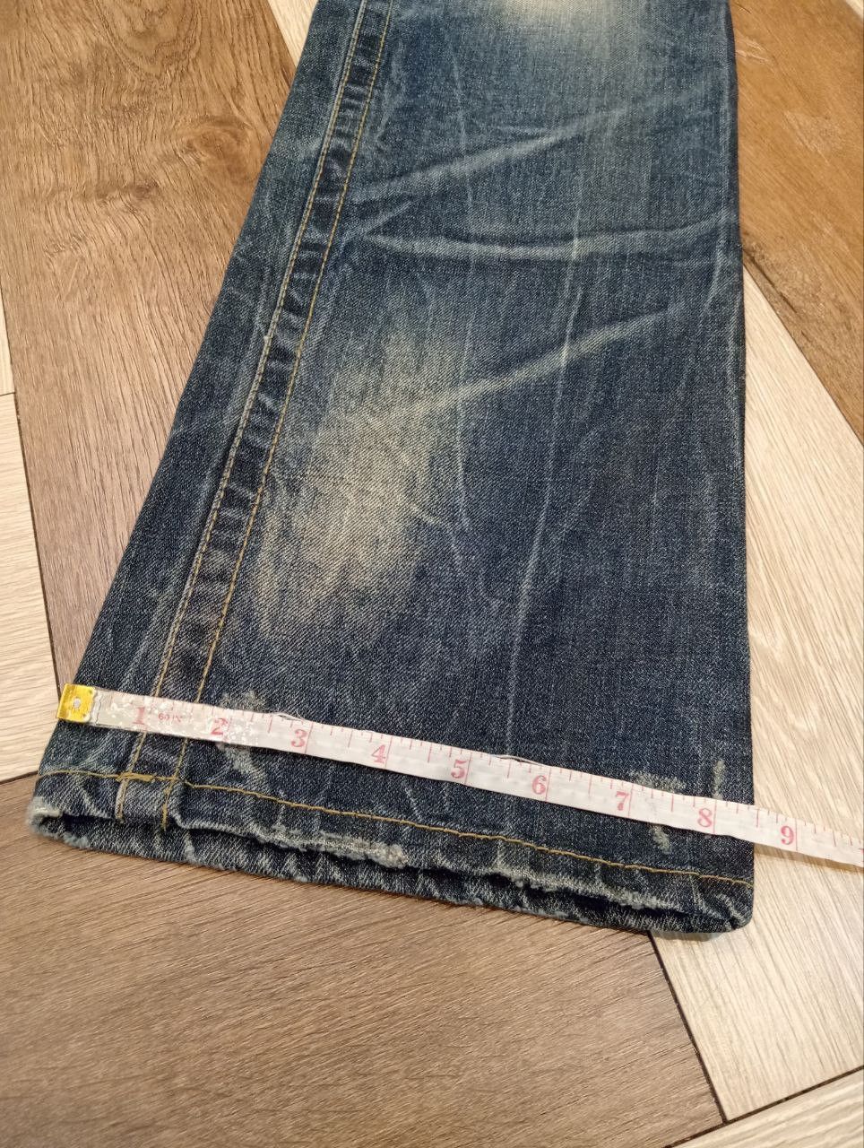 Japanese Brand LOLITA BY CONCERT CLUB WASHED BLUE DENIM JEANS Size US 30 / EU 46 - 18 Thumbnail