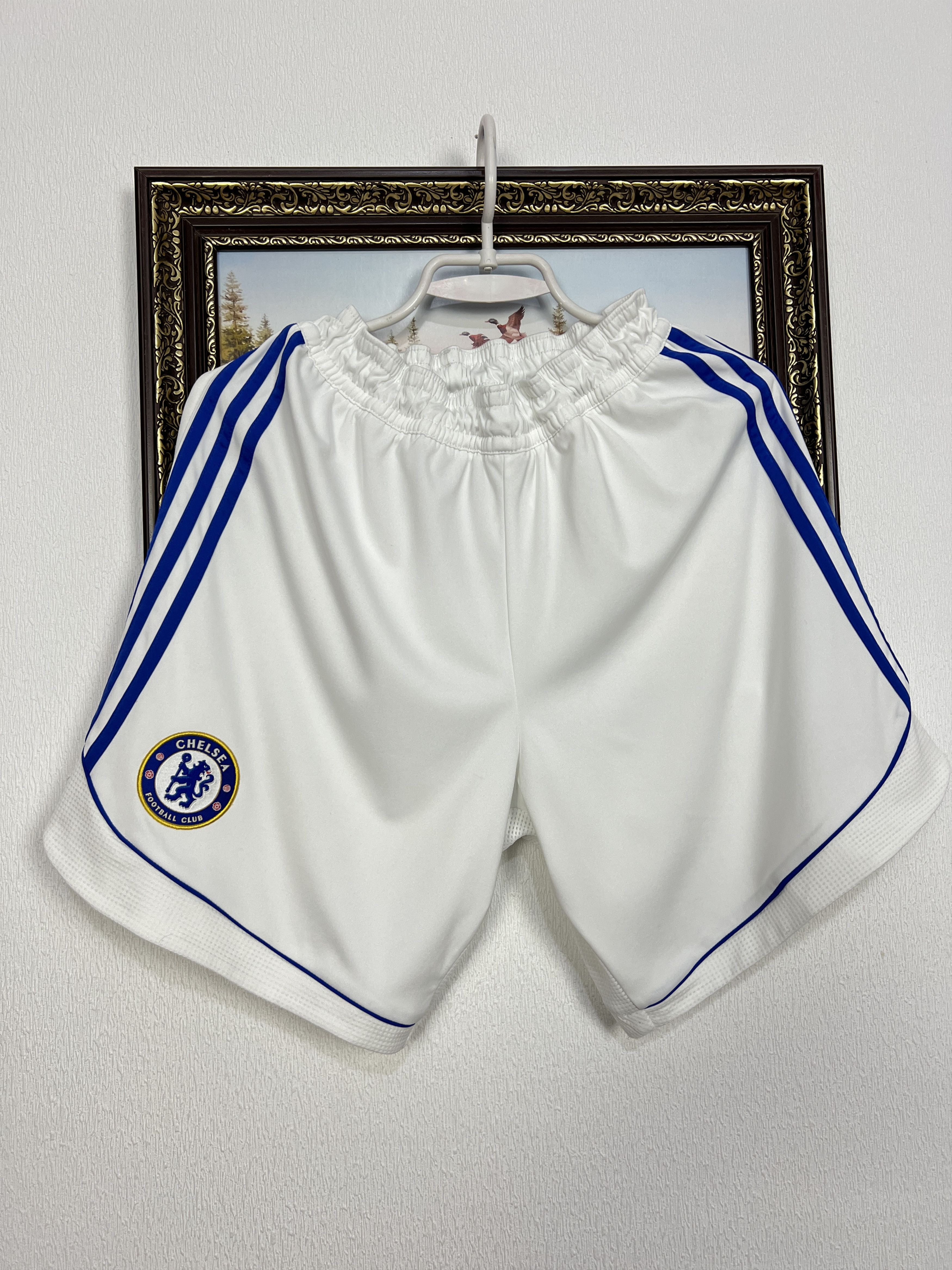 Adidas Vintage Adidas Chelsea Football Shorts Soccer Athletic Rare Size US 32 / EU 48 - 1 Thumbnail