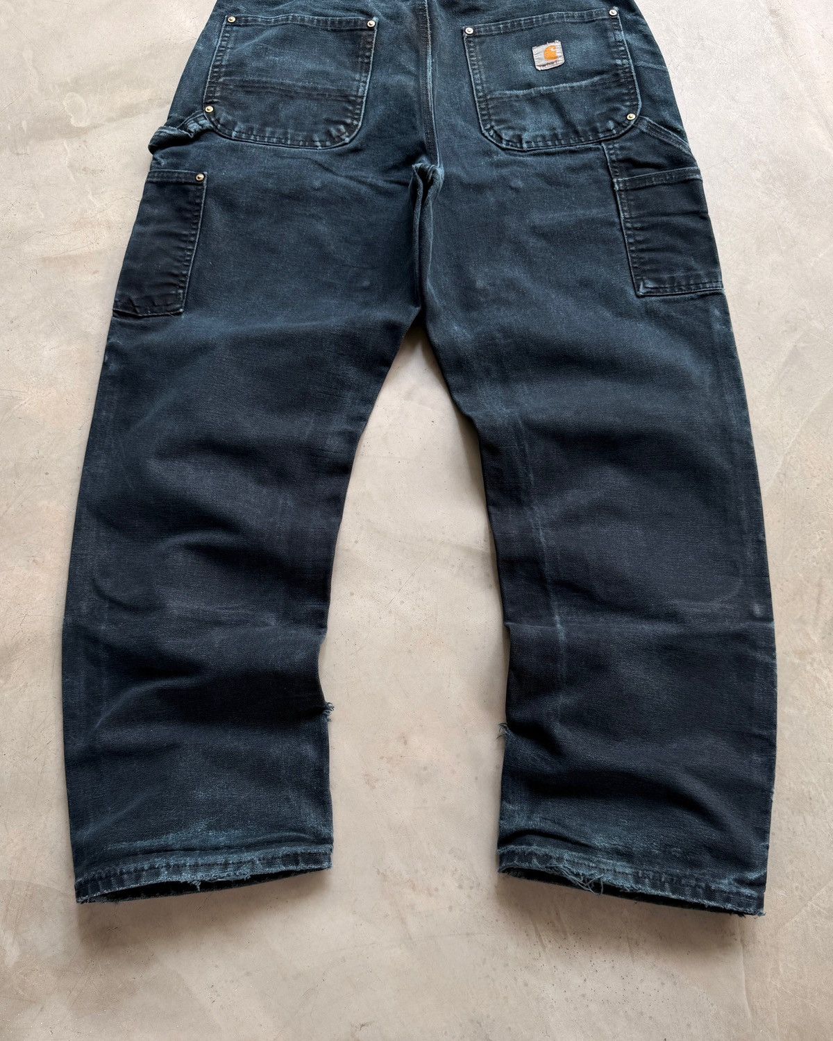 Carhartt Carhartt Doubleknee B01 Distressed Black Size US 34 / EU 50 - 10 Thumbnail