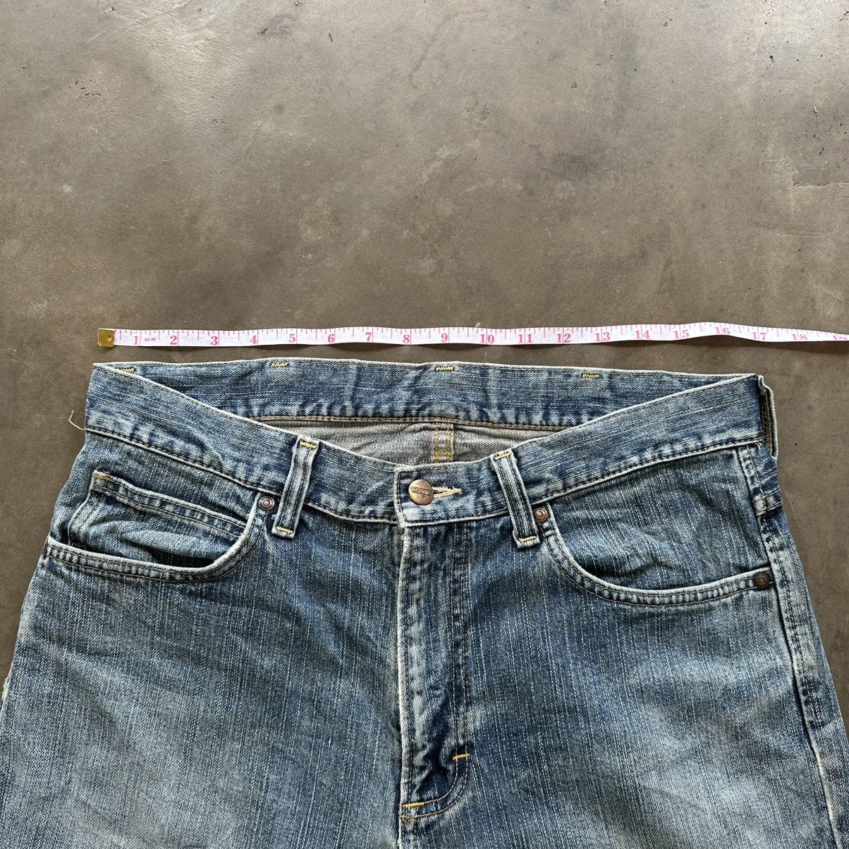 Japanese Brand Vintage Japanese Distressed Faded Denim Jean Pant W33 Size US 33 - 8 Thumbnail