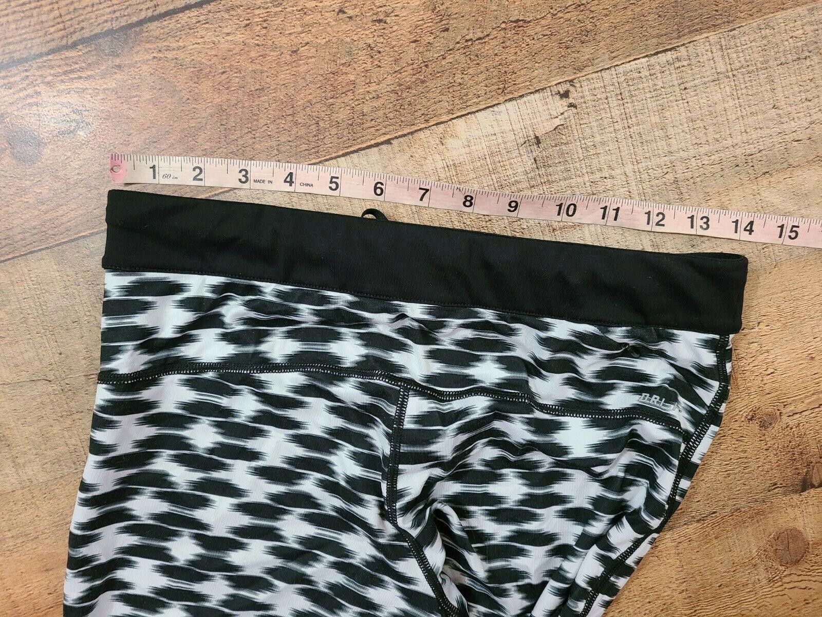 Nike Nike Dri Fit Leggings Womens Medium Black White logo Size 32" / US 10 / IT 46 - 6 Thumbnail