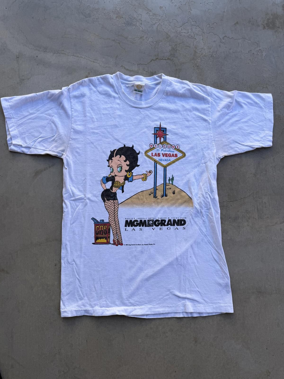 Other Vintage 1995 Betty Boop MGM Grand Las Vegas Tee XL Size US XL / EU 56 / 4 - 1 Thumbnail