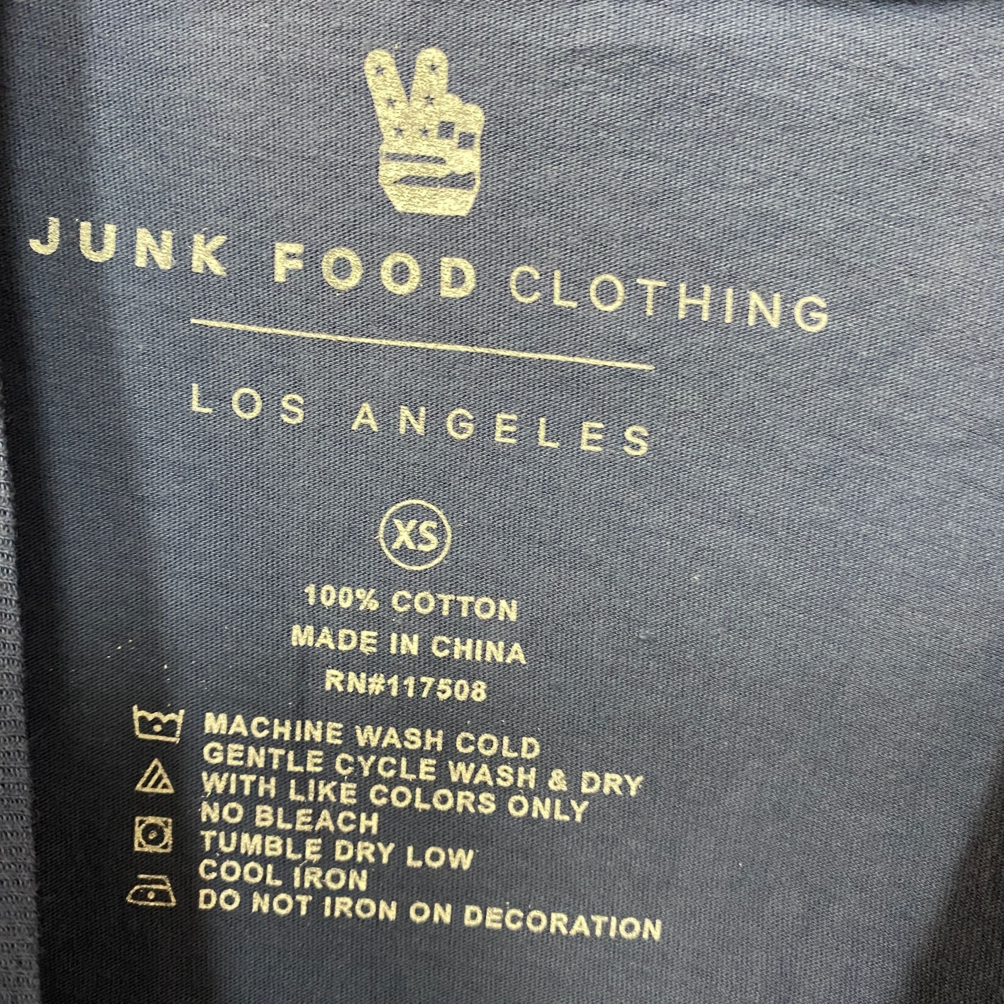 Junk Food Def Leppard Hysteria Tour 1987-88 T-Shirt Size Extra Small Size US XS / EU 42 / 0 - 4 Thumbnail