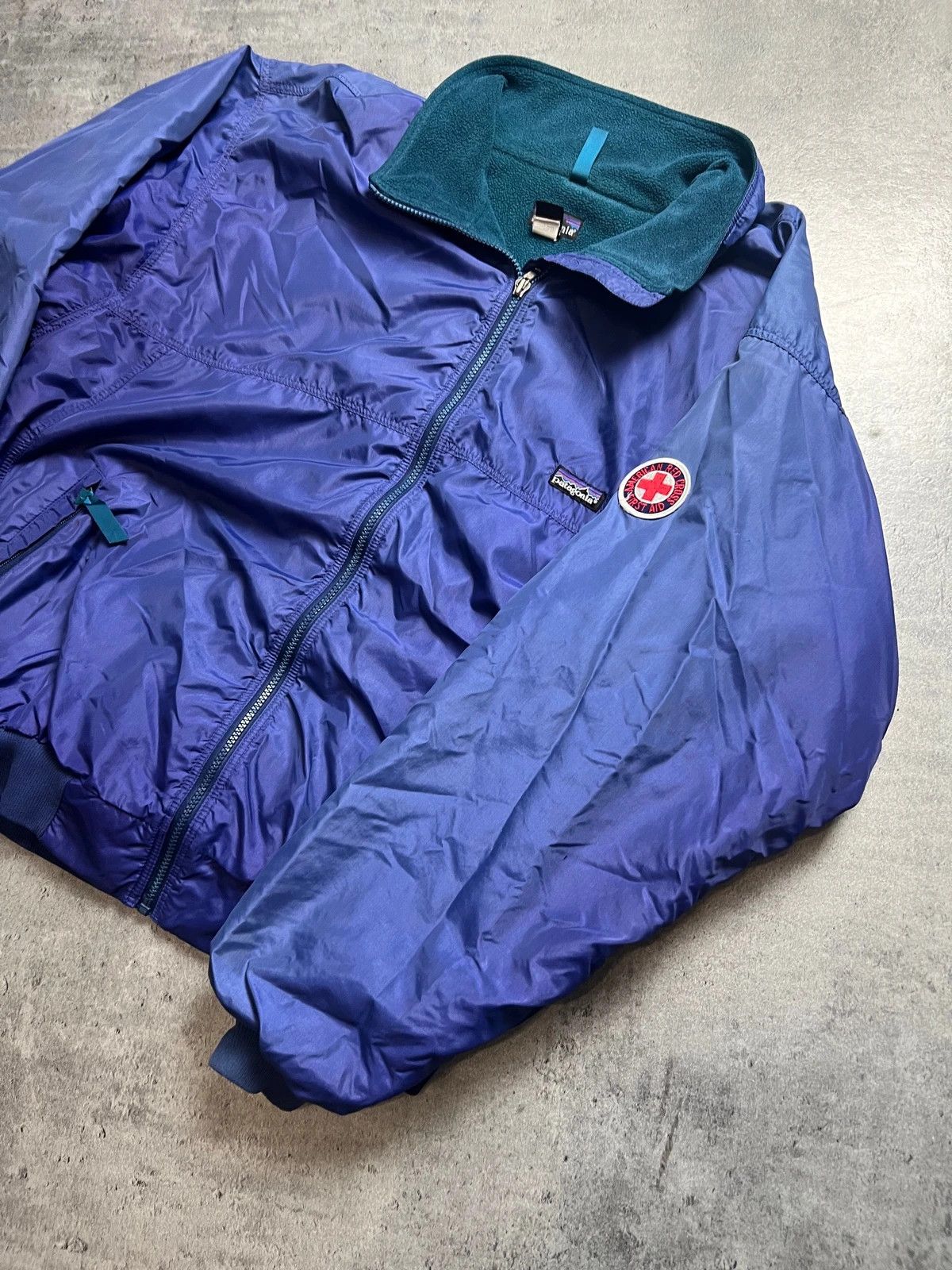 Patagonia Vintage blue patagonia light jacket Size US XL / EU 56 / 4 - 6 Thumbnail