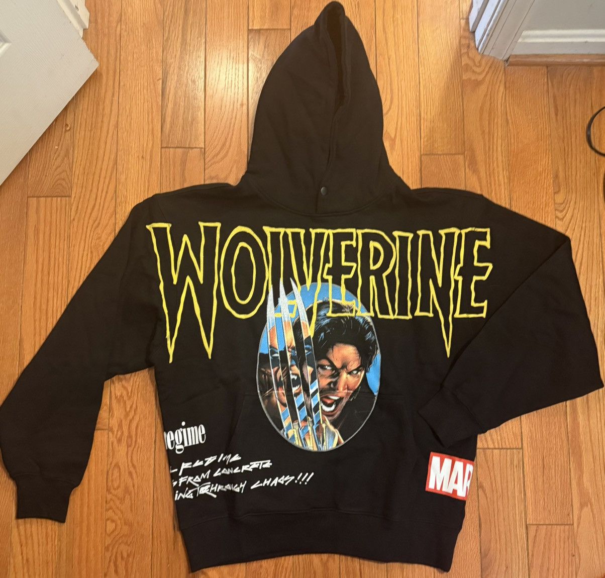 Civil Regime × Marvel Comics Marvel x Civil Regime - Large Wolverine Logan - Black Size US L / EU 52-54 / 3 - 1 Thumbnail