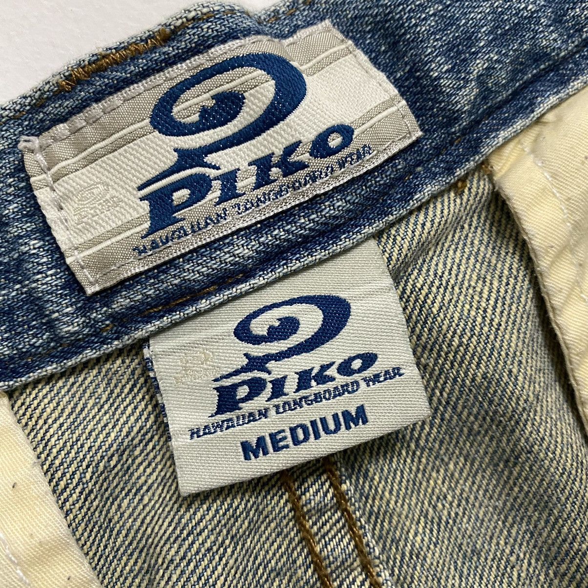 Vintage ☀️Hawaiian longboard wear Piko loose cargo jeans Size US 30 / EU 46 - 8 Thumbnail