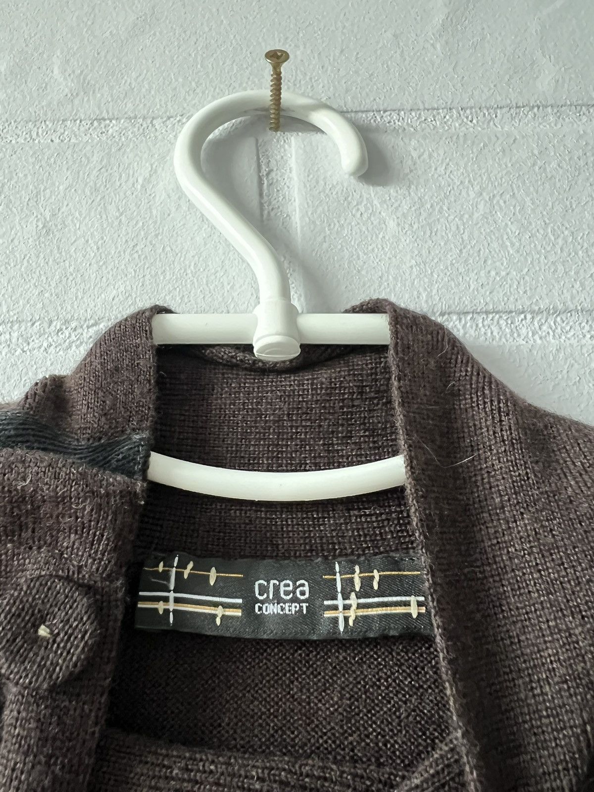 Other Crea Concept Long Sleeve Wool Sweater Open Shoulders Size S Size S / US 4 / IT 40 - 10 Thumbnail