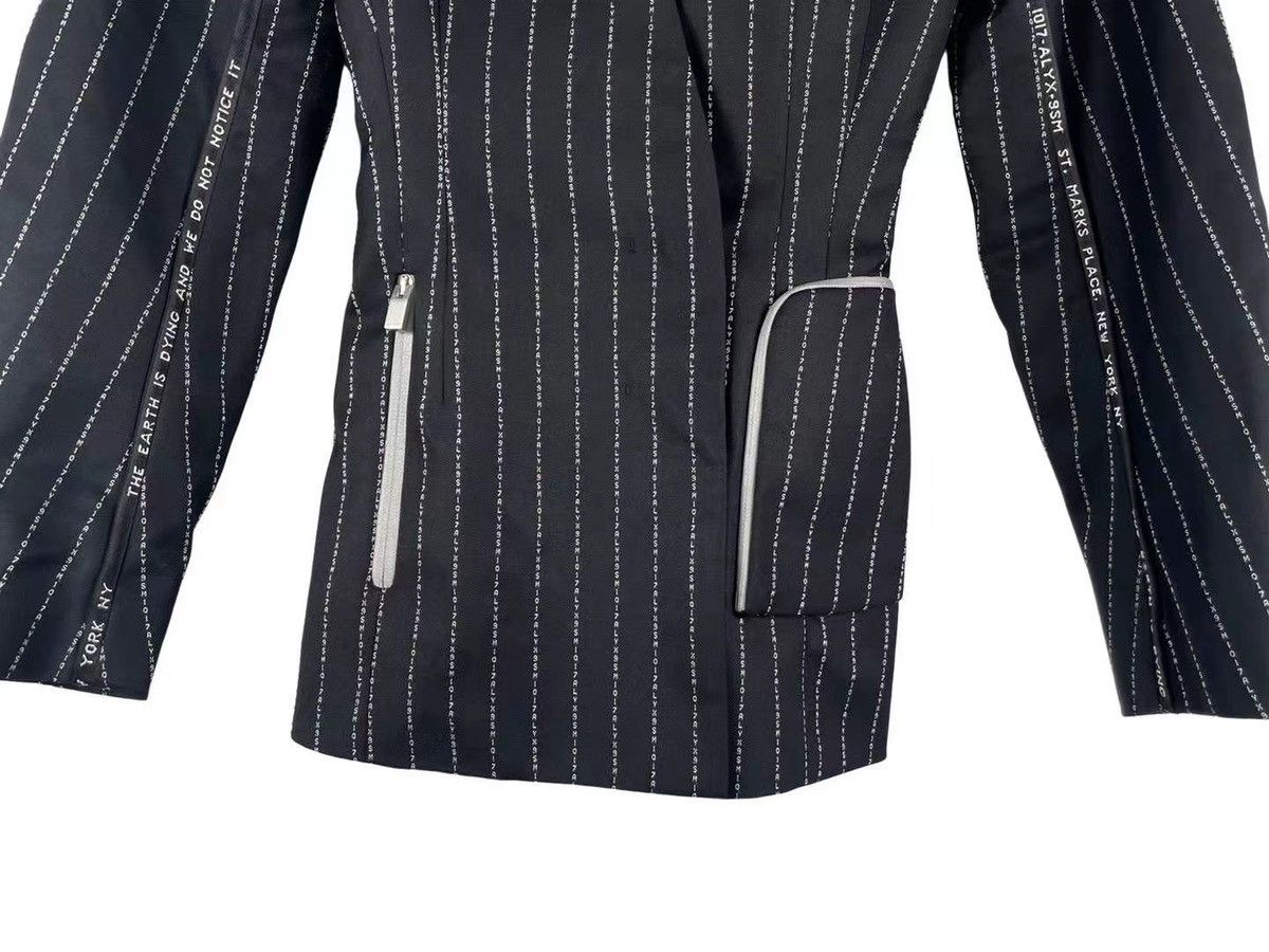 1017 ALYX 9SM 1017 ALYX 9SM Stripe Blazer Size 38R - 4 Thumbnail