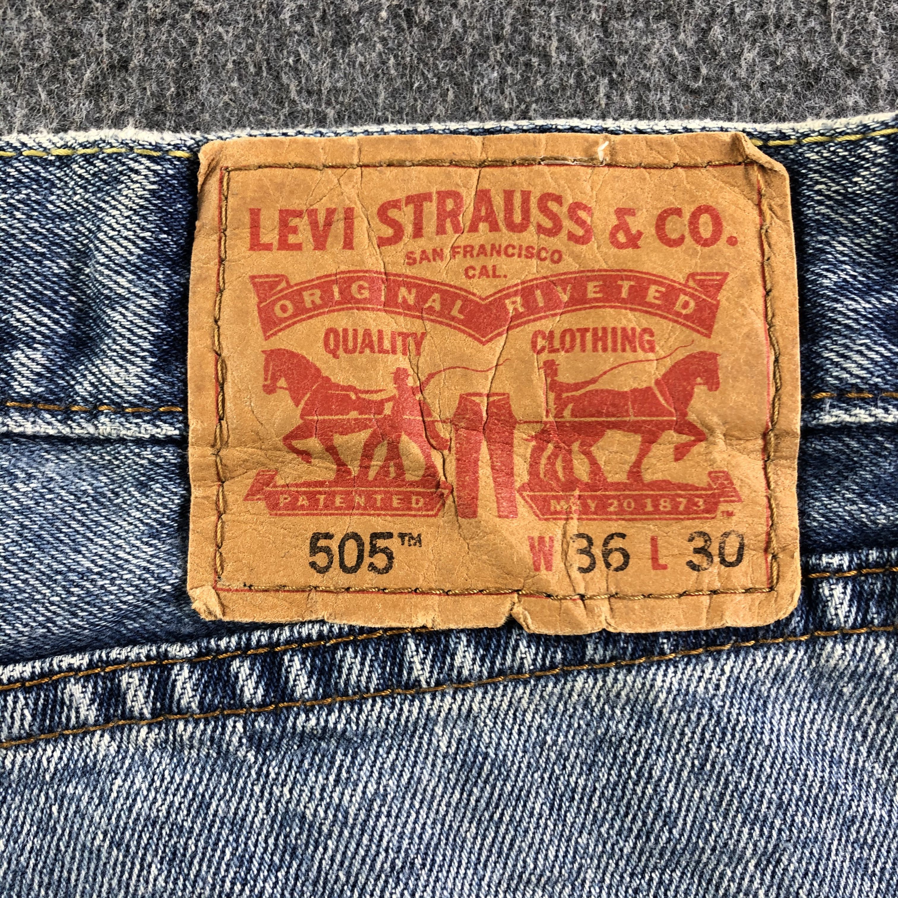 Levi's Vintage Levis 505 Jeans-J3378 Size US 36 / EU 52 - 5 Thumbnail