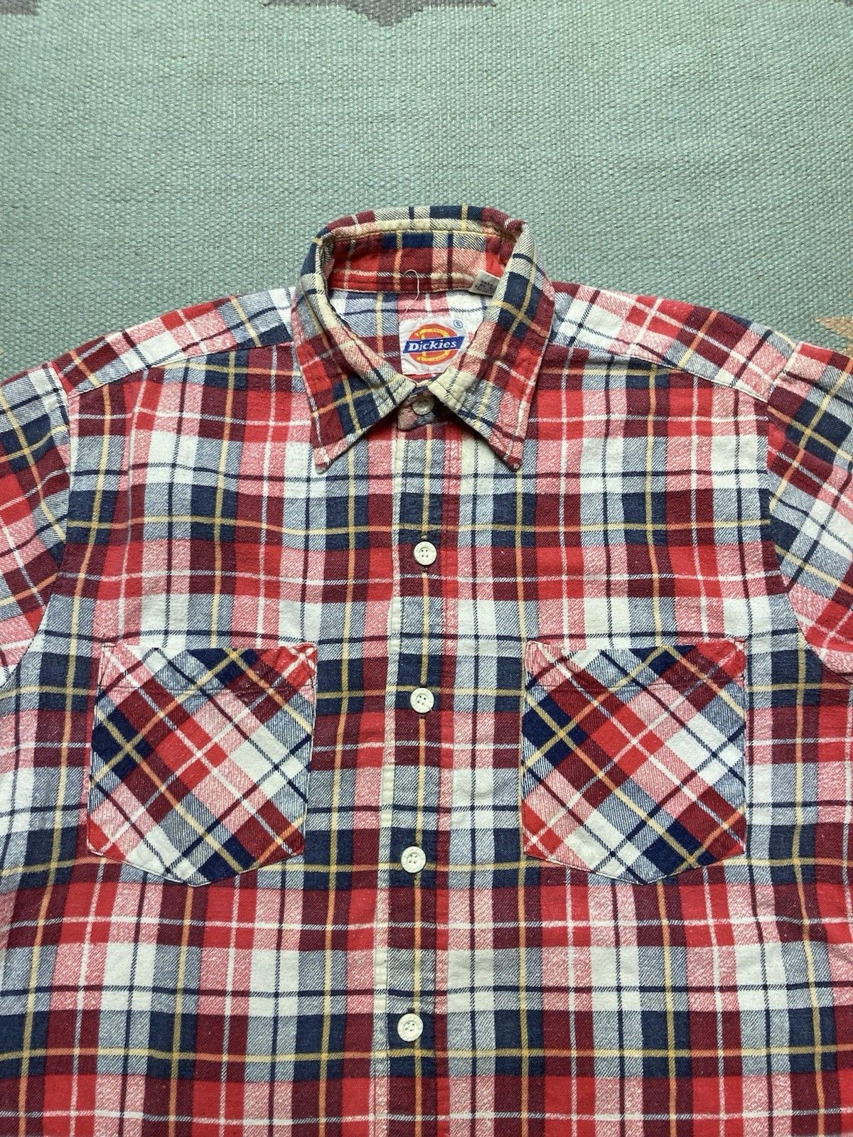Supreme dickies flannel shirt brushed cotton plaid multicolor small Size US S / EU 44-46 / 1 - 2 Thumbnail