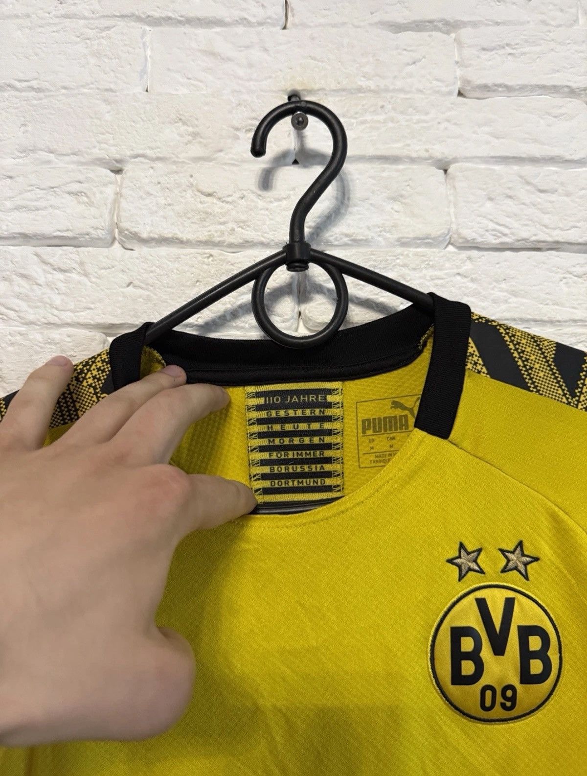 Puma Puma Borrusia Dortmund 19/20 Home Jersey Football Shirt Sz M Size US M / EU 48-50 / 2 - 6 Thumbnail