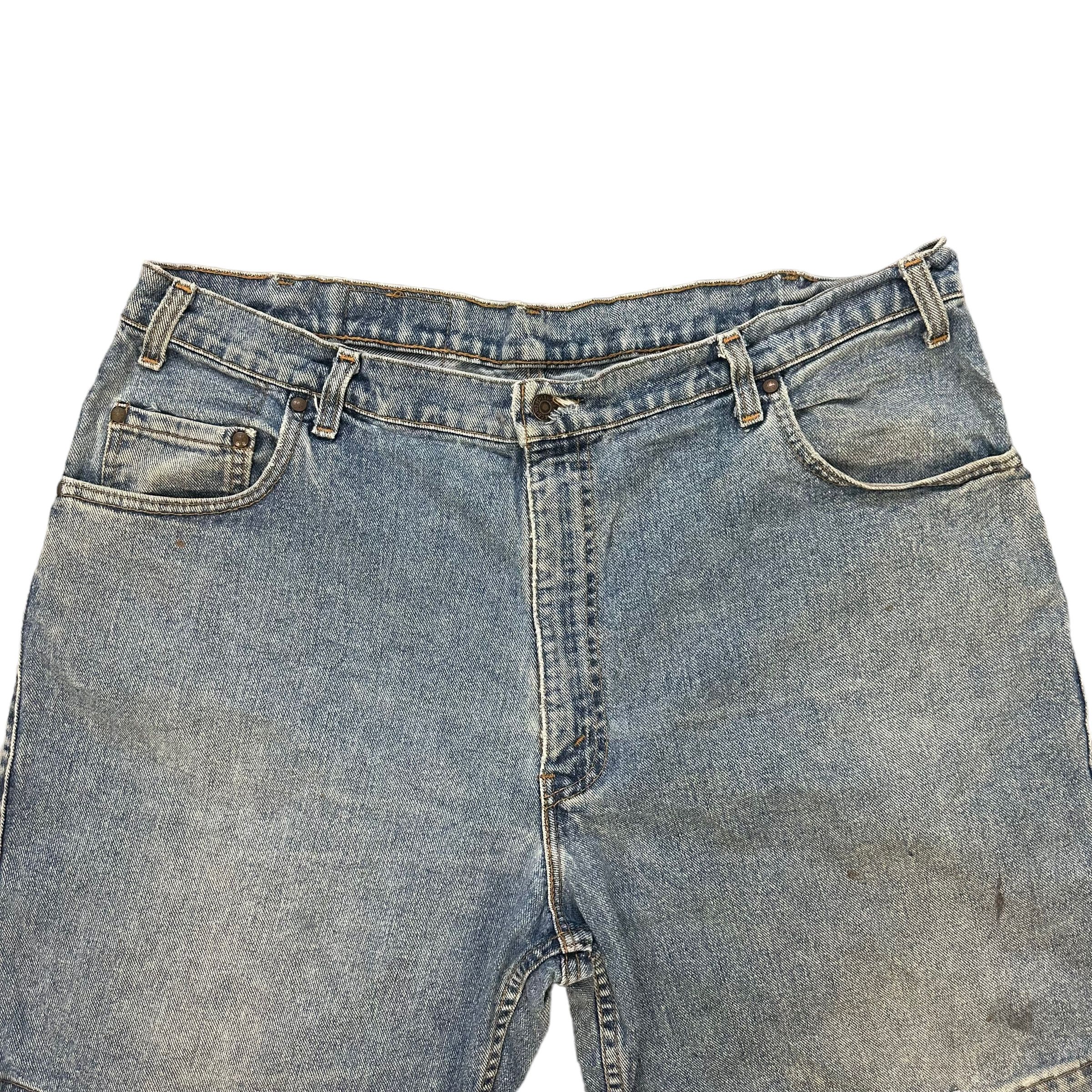 Levi's VINTAGE TRASHED LEVIS 545 SHORT JEANS #8399-007 Size US 40 / EU 56 - 2 Thumbnail
