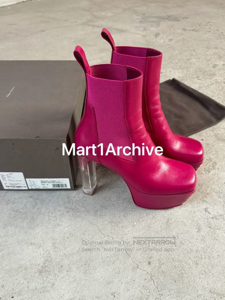 Rick Owens Rick Owens Gradual Crystal Heel High Heels Size US 8.5 / IT 38.5 - 1 Thumbnail