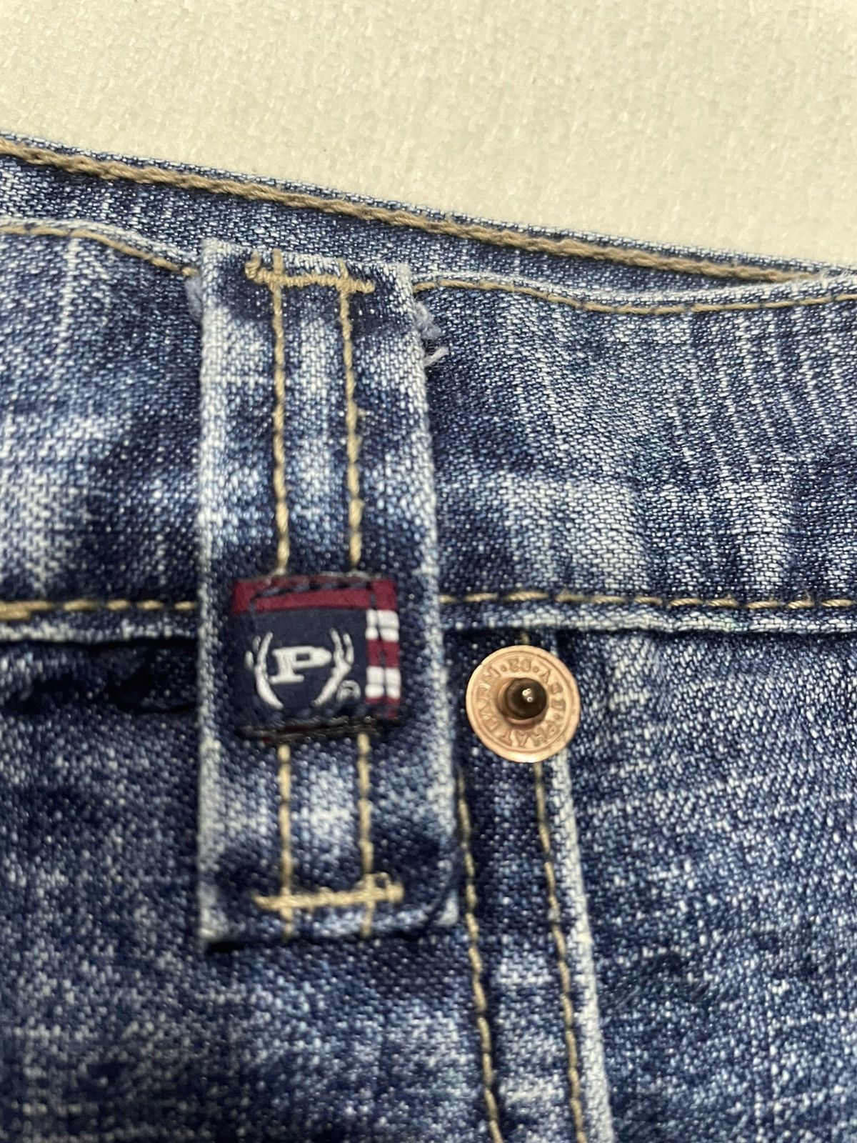 Phat Farm Vintage Phat Farm Distress Faded Denim Jeans Size US 34 / EU 50 - 7 Thumbnail