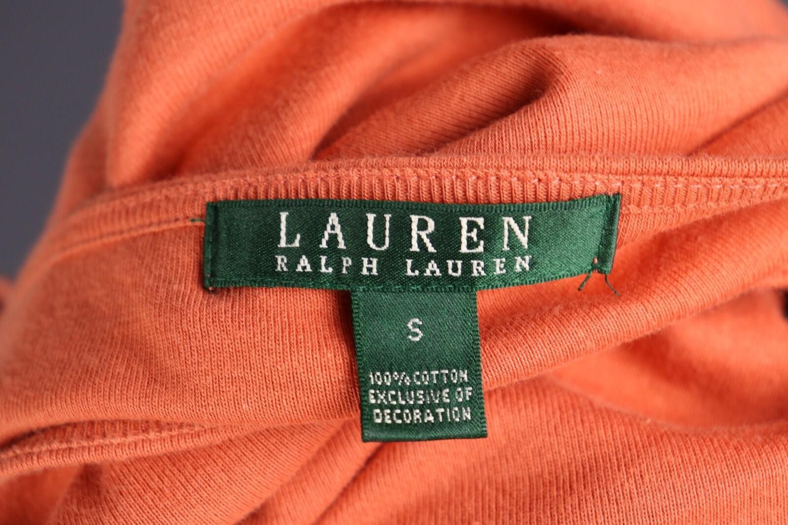 Lauren Ralph Lauren Lauren Ralph Lauren Orange Lace Shift Midi Dress Size S Size S / US 4 / IT 40 - 10 Thumbnail