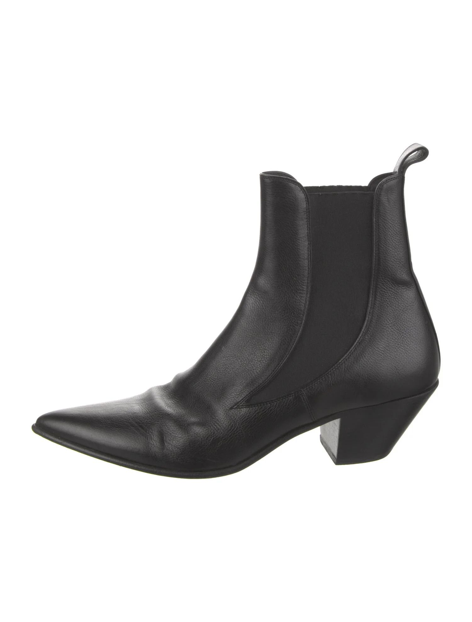 Saint Laurent Paris o1bcso1str0724 Ellis Boots in Black Size US 8 / EU 41 - 1 Thumbnail