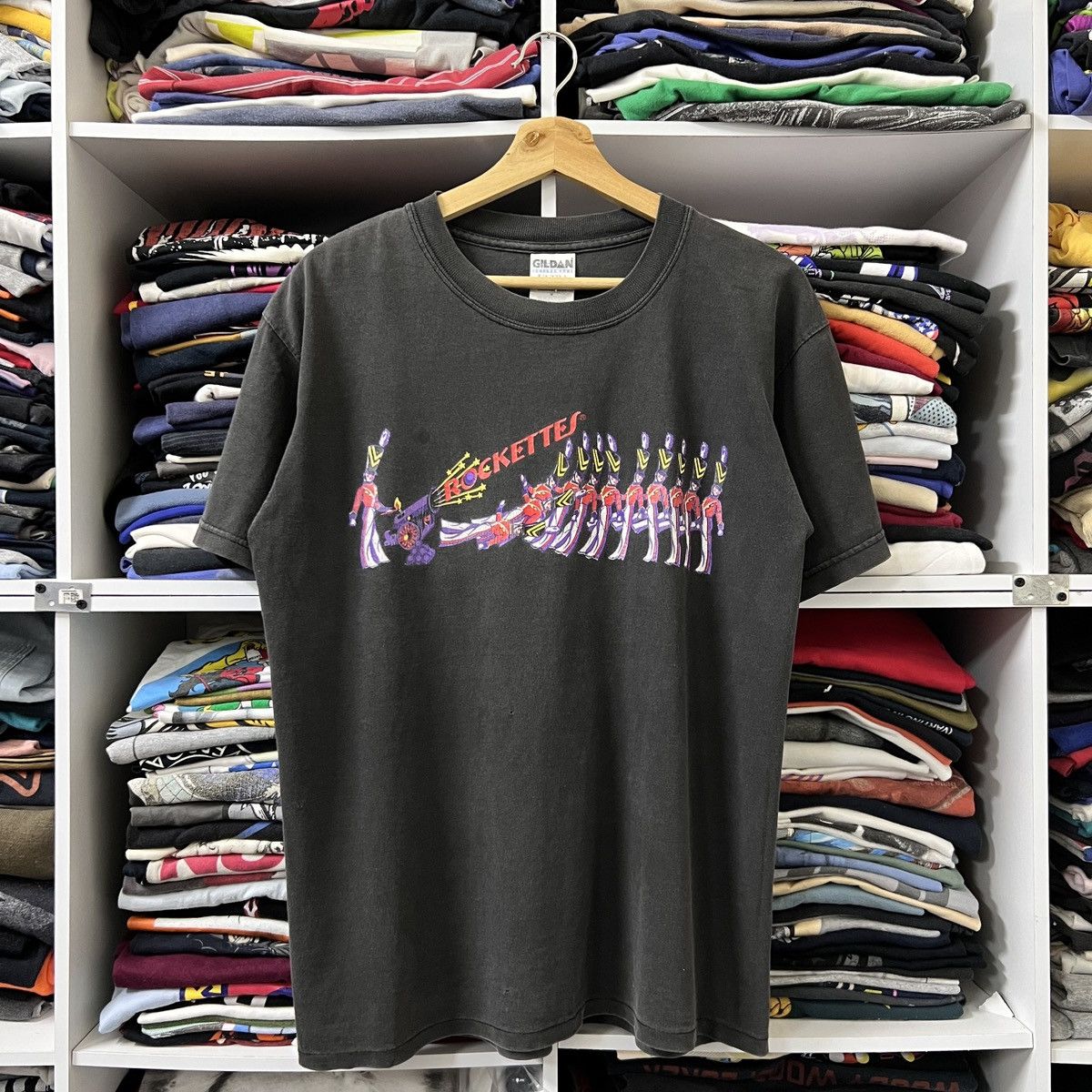 Band Tees × Vintage VTG THE ROCKETTES AMERICAN DANCE TROUPE Size US M / EU 48-50 / 2 - 1 Thumbnail