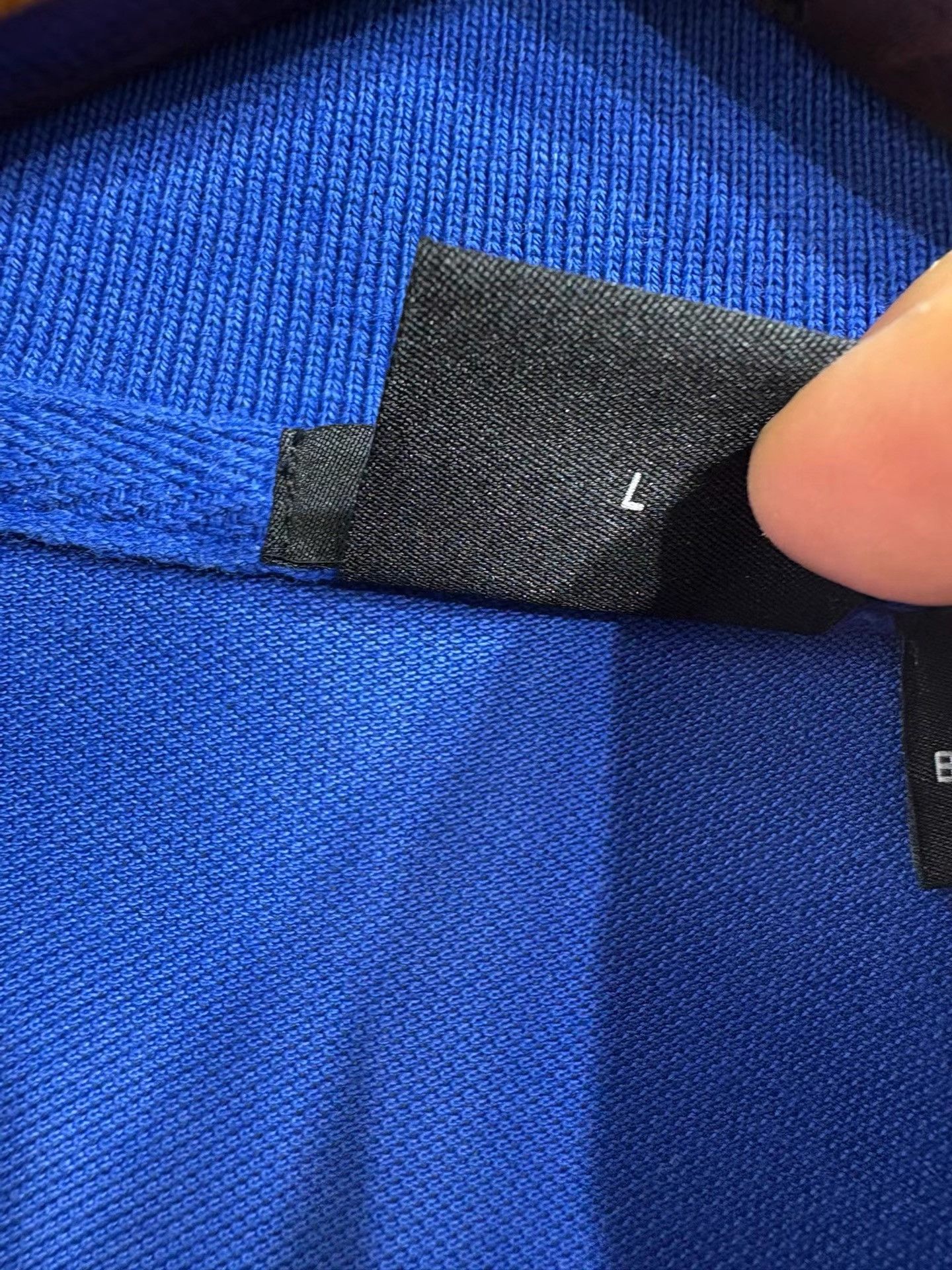 Hugo Boss HUGO BOSS Men's Blue Short Sleeve Polo Shirt K29 Size US L / EU 52-54 / 3 - 5 Thumbnail