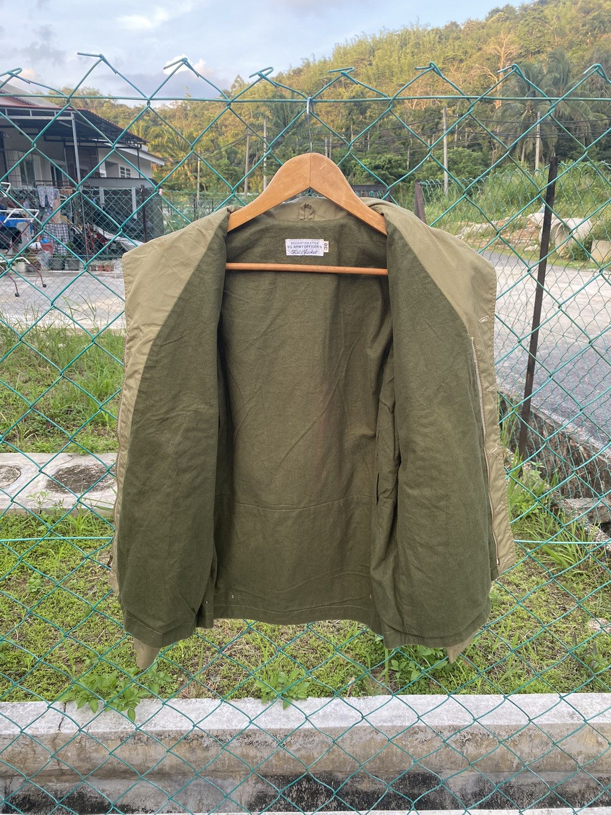 Vintage Vintage U.S Army Officers Field Jacket Size US M / EU 48-50 / 2 - 7 Thumbnail