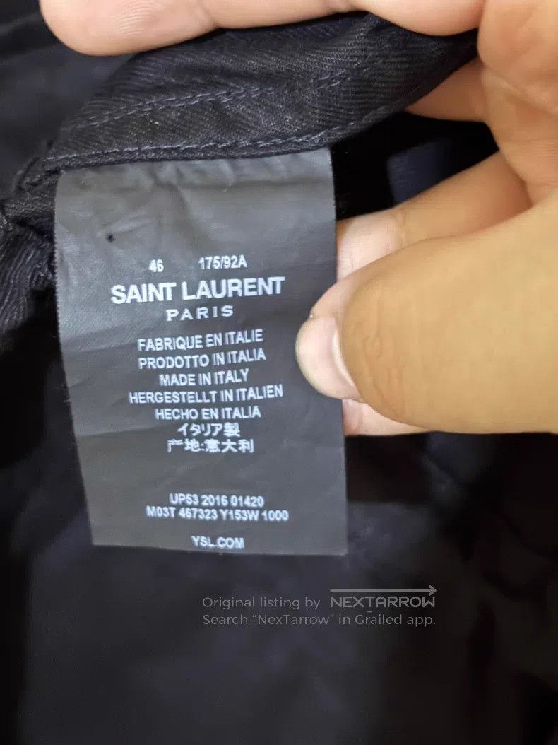 Saint Laurent Paris #REF! Size US S / EU 44-46 / 1 - 8 Thumbnail