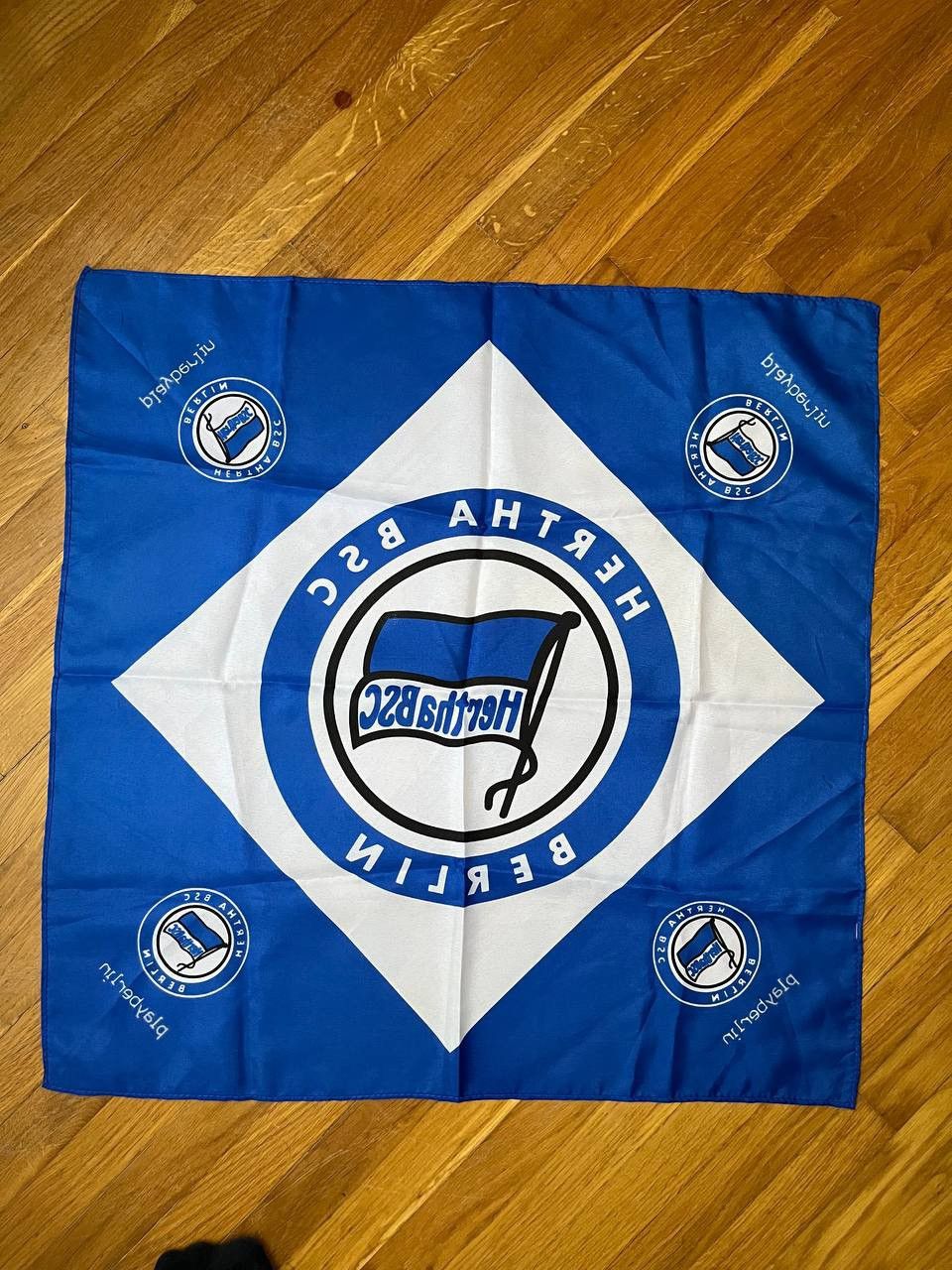 Other Hertha BSC Berlin bandana fan pocket square Size ONE SIZE - 3 Thumbnail