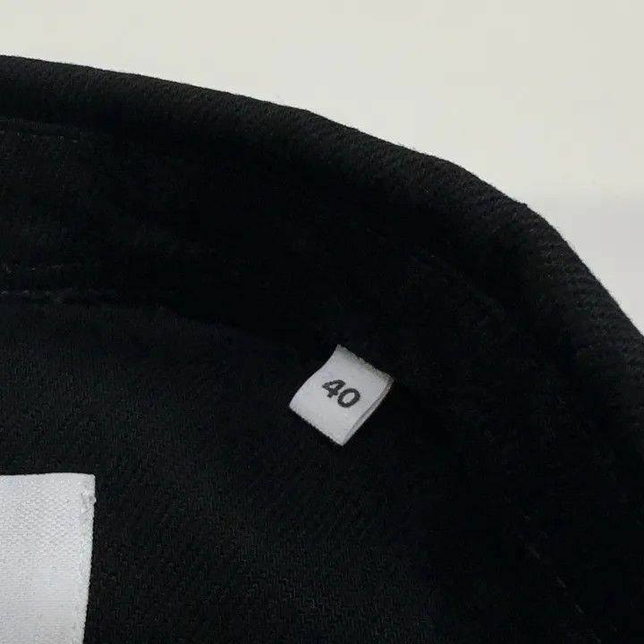AMI AMIPARIS Black Long Sleeve Shirt with Logo -2507 Size US M / EU 48-50 / 2 - 6 Thumbnail