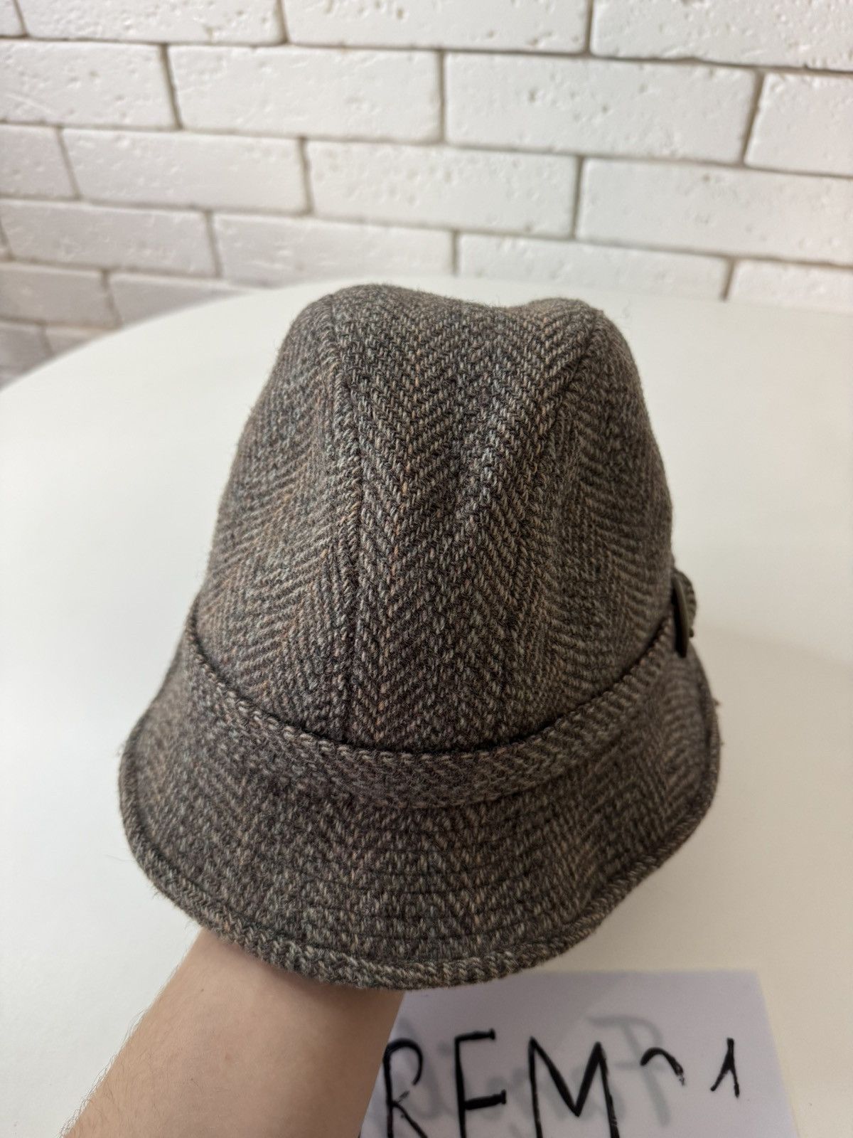 Harris Tweed Harris Tweed vintage hat cap Size ONE SIZE - 2 Thumbnail