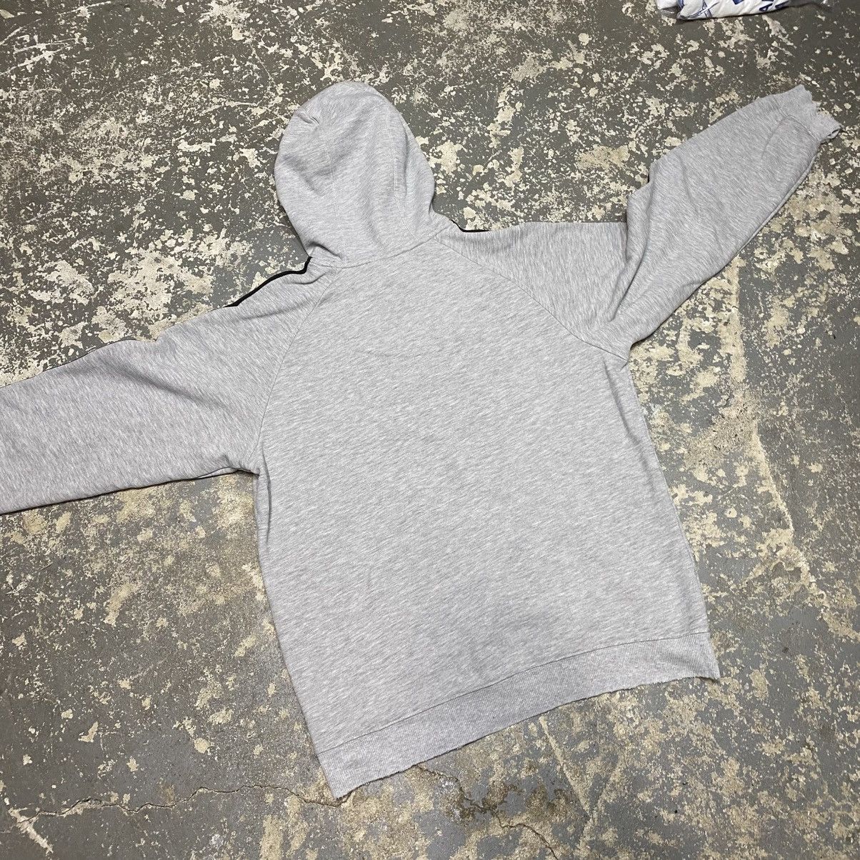 Adidas × Vintage Vintage Adidas 3 Stripe Grey Hoodie Sweatshirt Size US M / EU 48-50 / 2 - 11 Thumbnail
