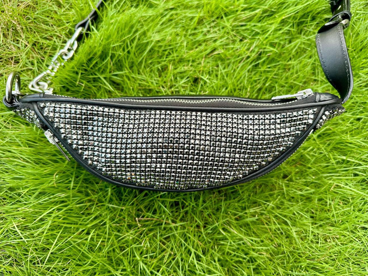 Alexander Wang Authentic Alexander Wang Attica Rhinestone Fanny Pack Size ONE SIZE - 2 Thumbnail