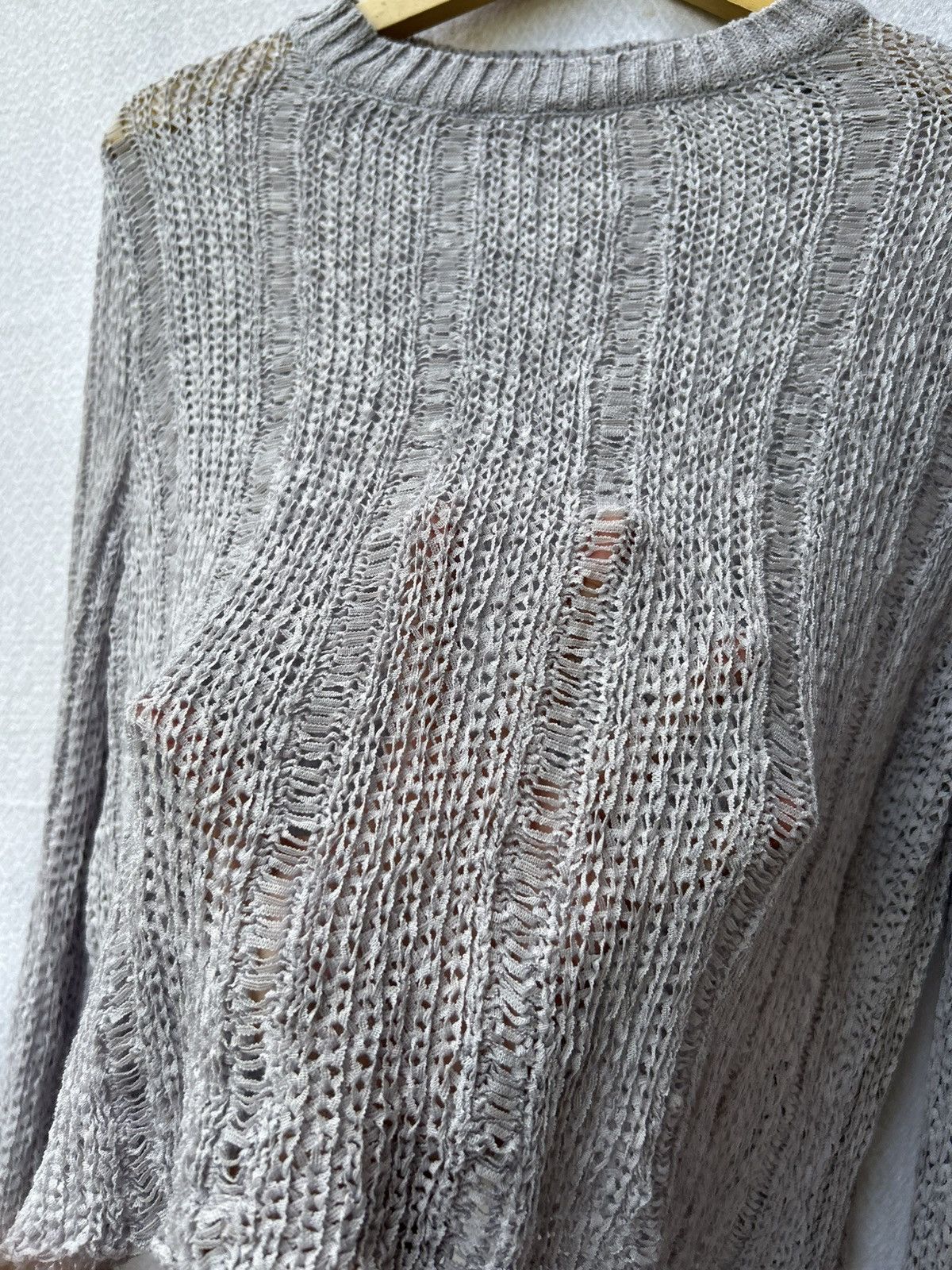 Japanese Brand Undefined open fishnet knitted styled Size US M / EU 48-50 / 2 - 4 Thumbnail