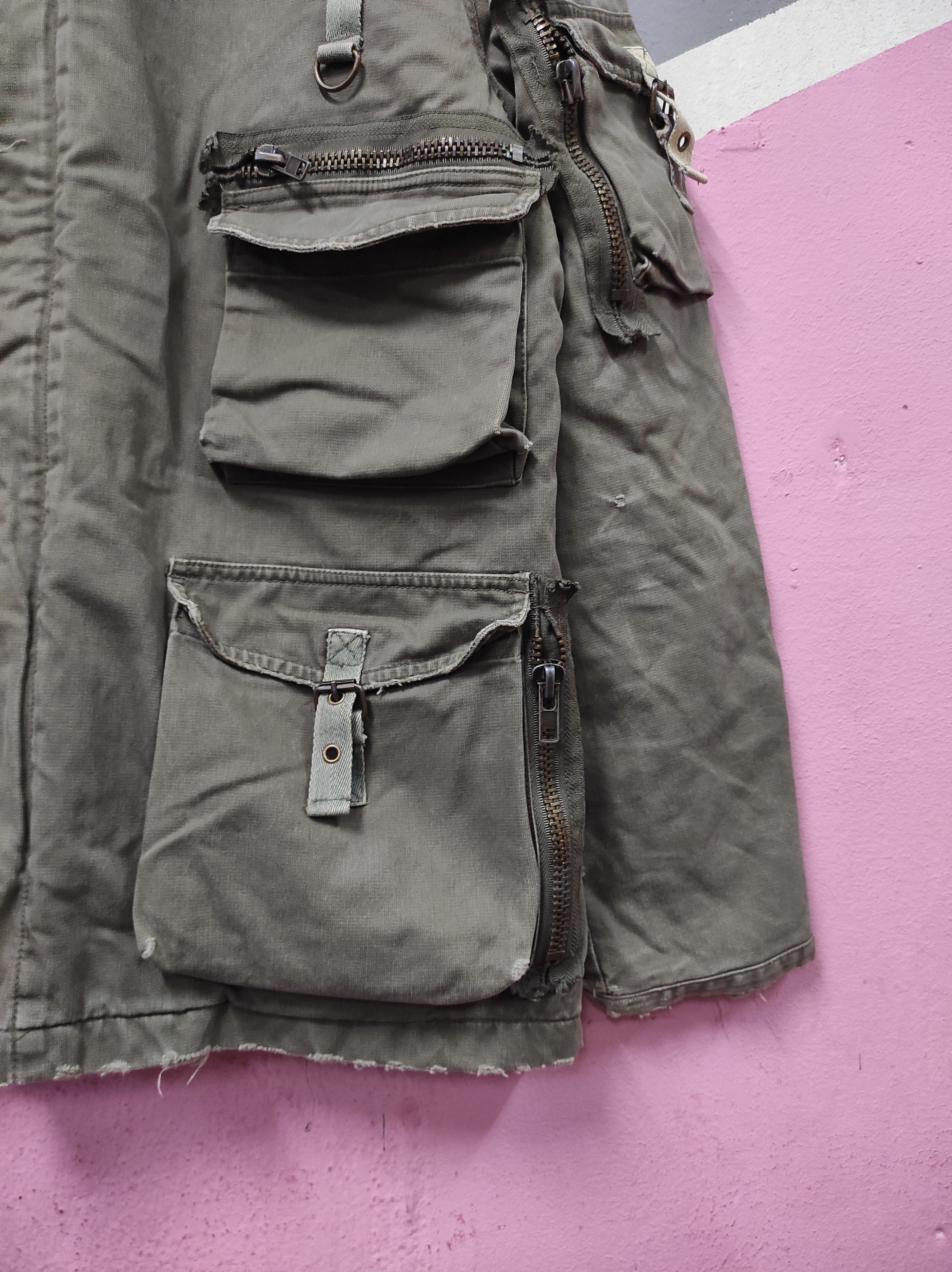 Jack & Jones × Seditionaries JACK & JONES MULTIPOCKET RARE FLAUNT JACKET DISTRESSED Size US L / EU 52-54 / 3 - 5 Thumbnail
