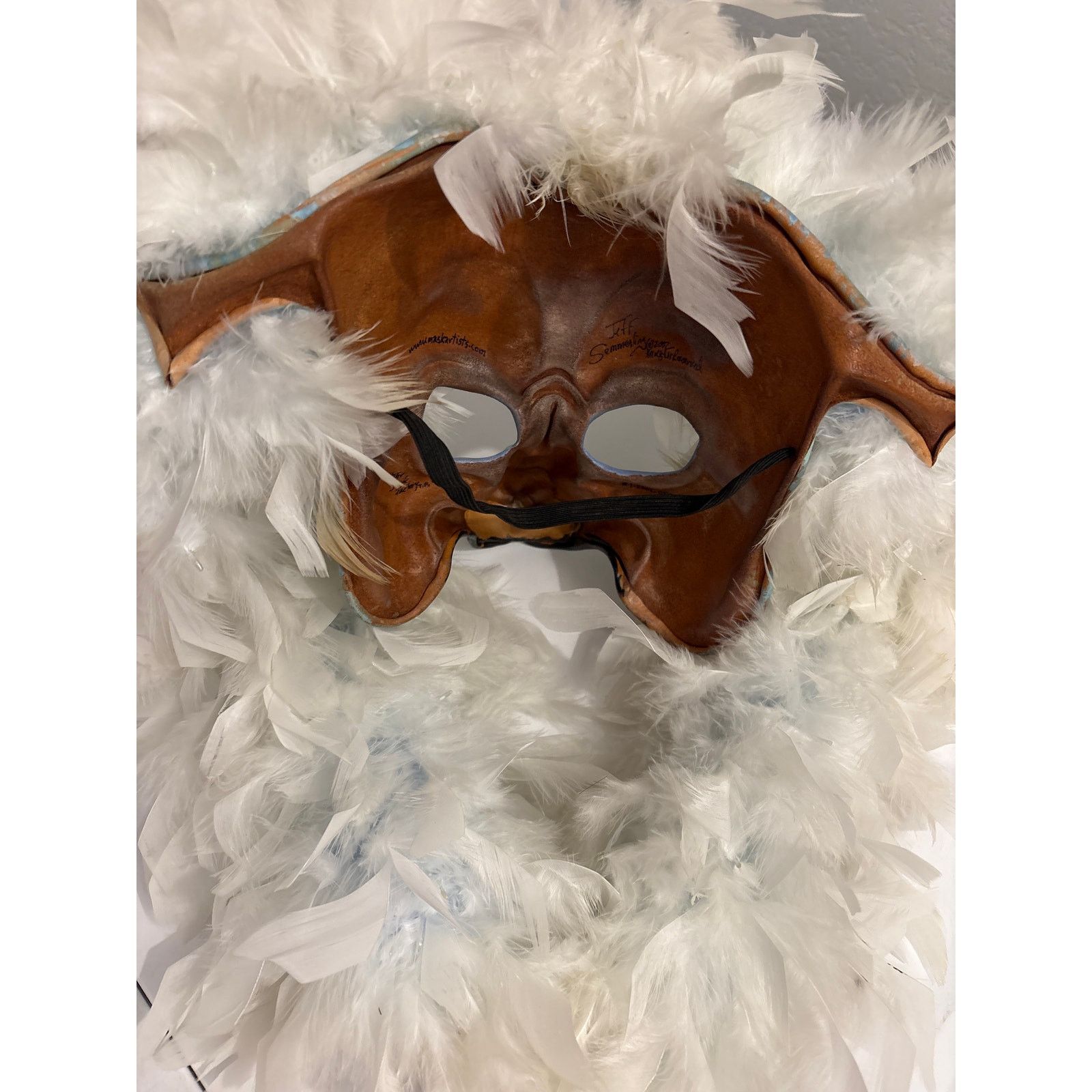 Handmade Y2K Vtg authentic Jeff Semmerling handmade leather mask Size ONE SIZE - 7 Thumbnail