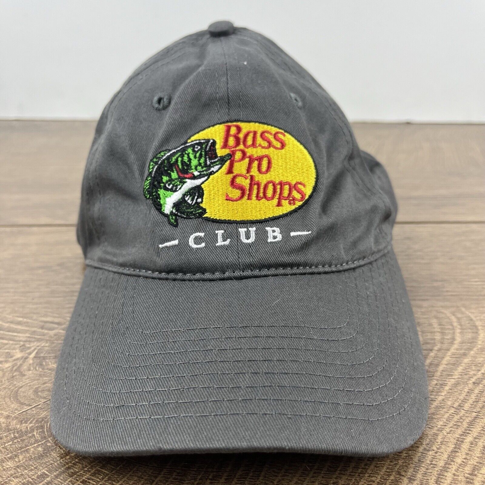 Other Bass Pro Shops Hat Bass Pro Club Hat Gray Hat Adjustable Hat Size ONE SIZE - 5 Thumbnail