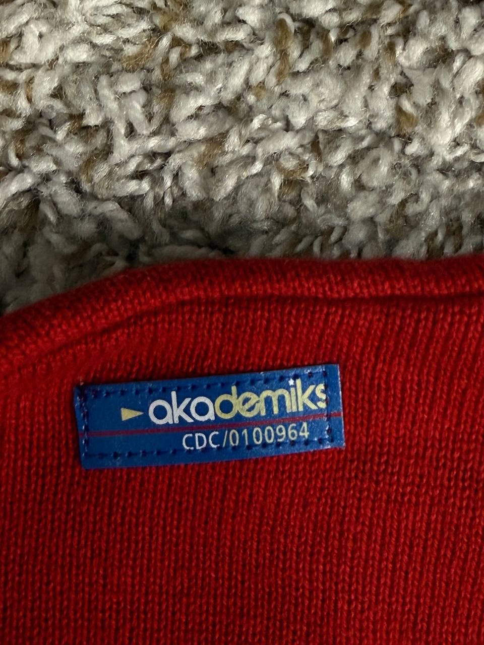 Akademiks Vintage Akademiks Y2K Red Crewneck Sweatshirt Logo Varsity Size US XL / EU 56 / 4 - 4 Thumbnail