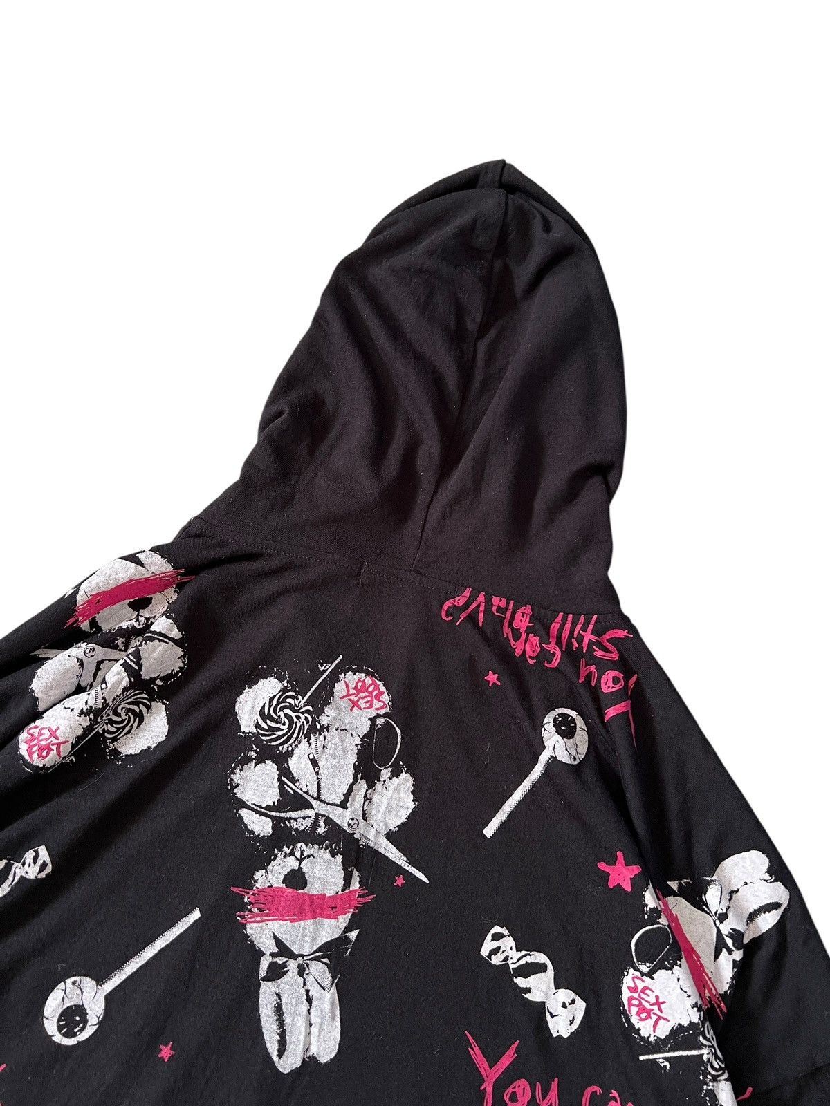 Sex Pot ReVeNGe Sex Pot Revenge ‘Killer Bunny” Oversized Long Chains Hoodie Size L / US 10 / IT 46 - 8 Thumbnail