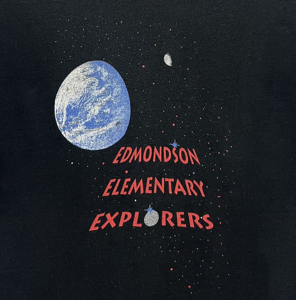 Fruit Of The Loom × Vintage Vintage Y2k EDMONDSON ELEMENTARY EXPLORERS SHIRT Size US S / EU 44-46 / 1 - 5 Thumbnail