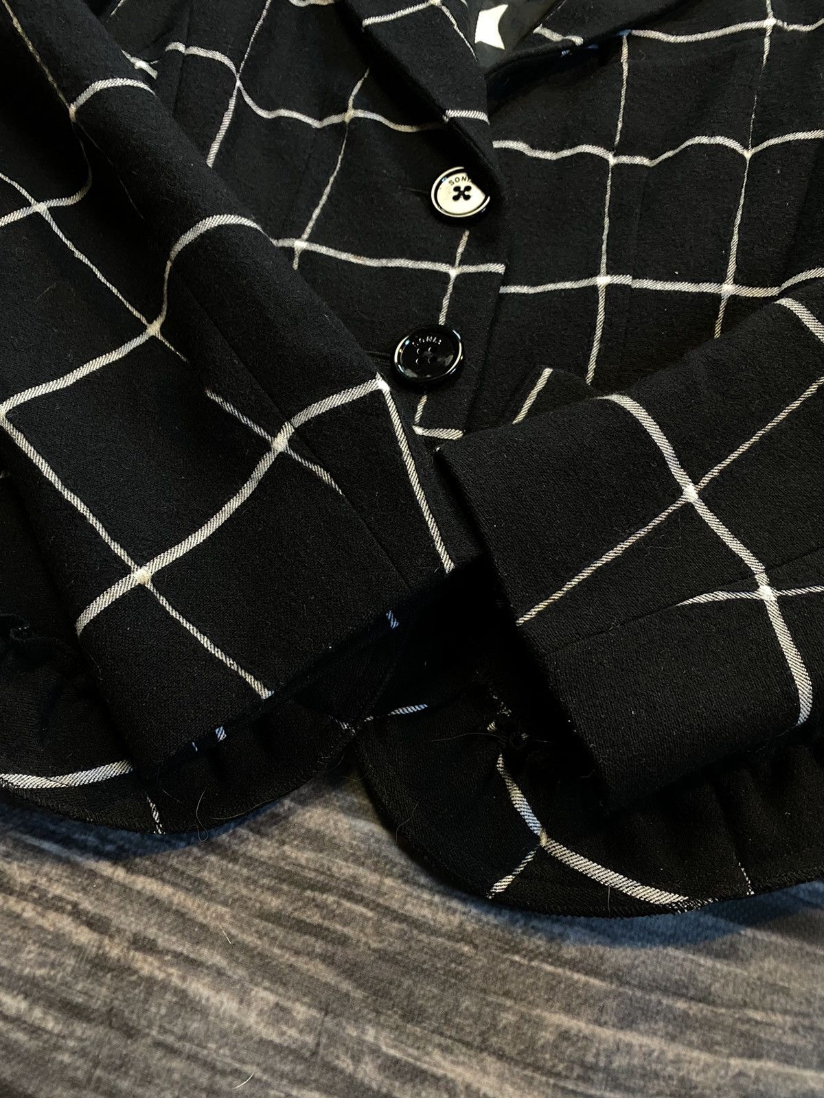 Sonia Rykiel 🔥 SONIA RYKIEL WOOL JACKET Size XS / US 0-2 / IT 36-38 - 4 Thumbnail