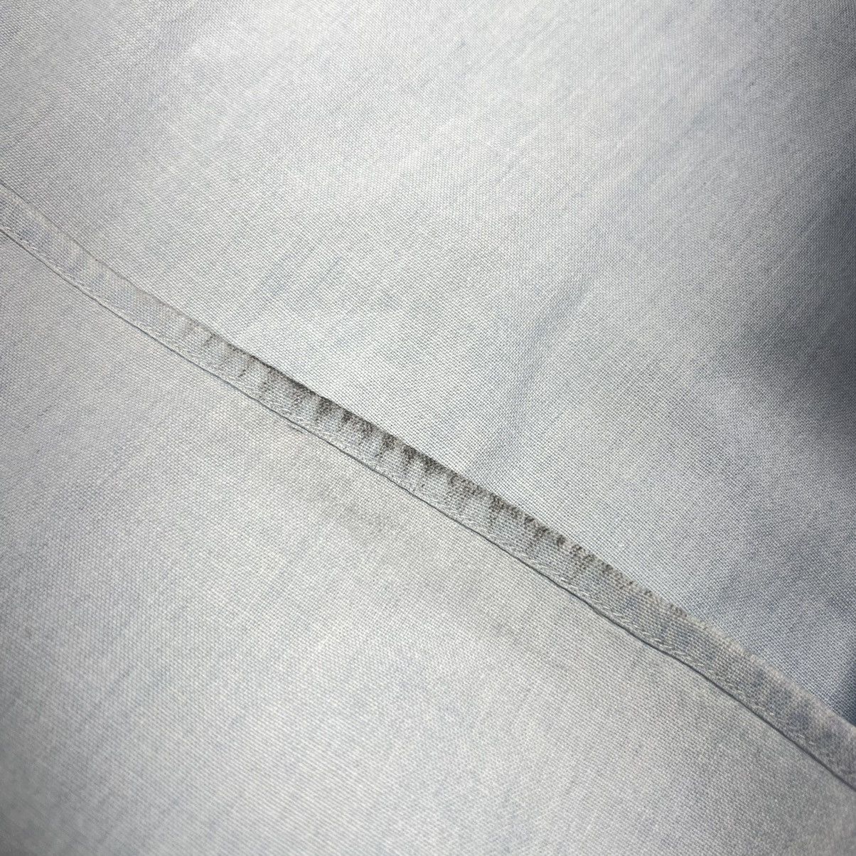 Tommy Hilfiger × Vintage VTG Tommy Hilfiger Button Down Shirt White Blue Faded Size US L / EU 52-54 / 3 - 17 Thumbnail