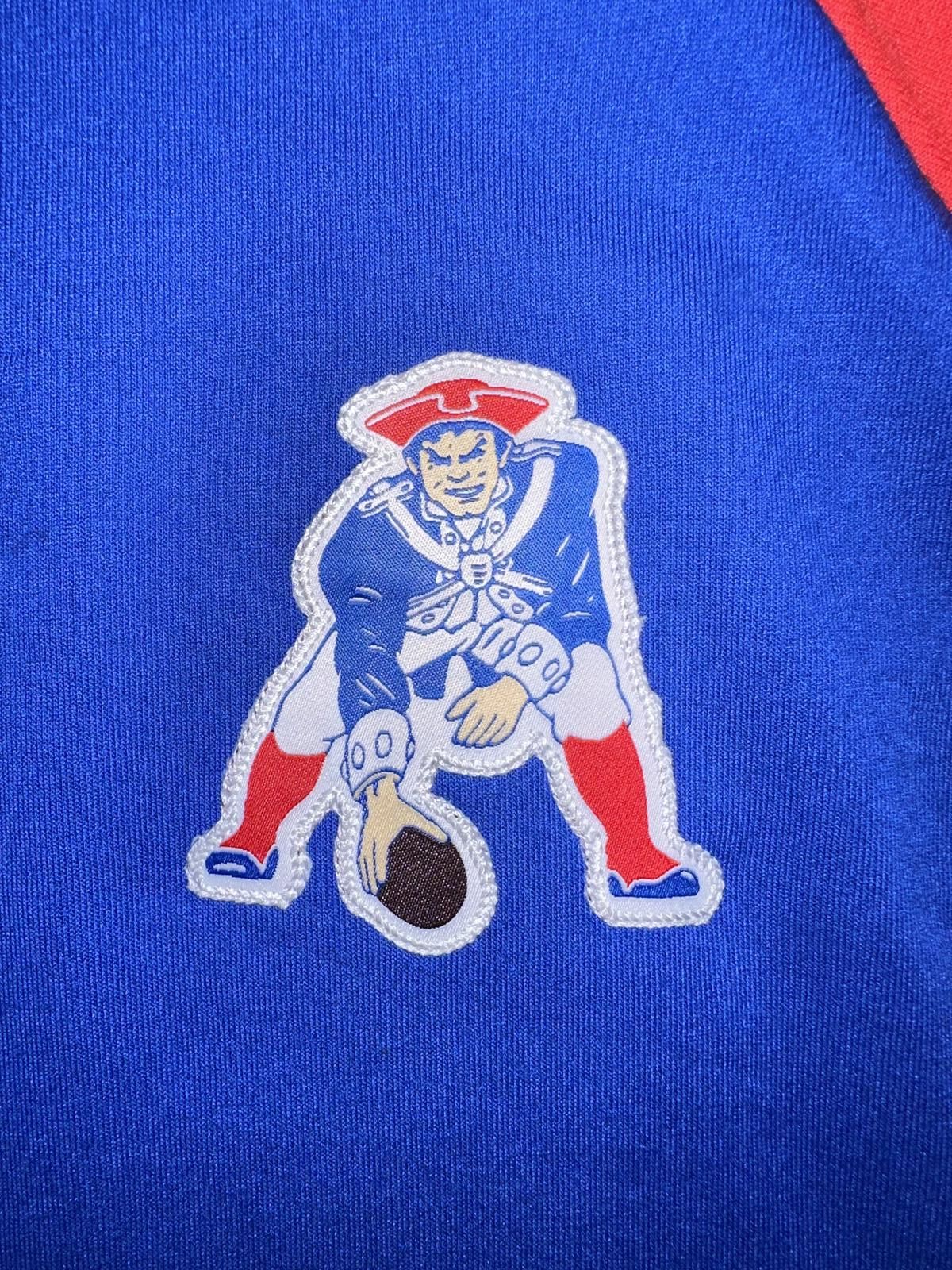 Nike Nike Men’s New England Patriots Dri-Fit Raglan Crew Sweatshirt Size US XXL / EU 58 / 5 - 2 Thumbnail