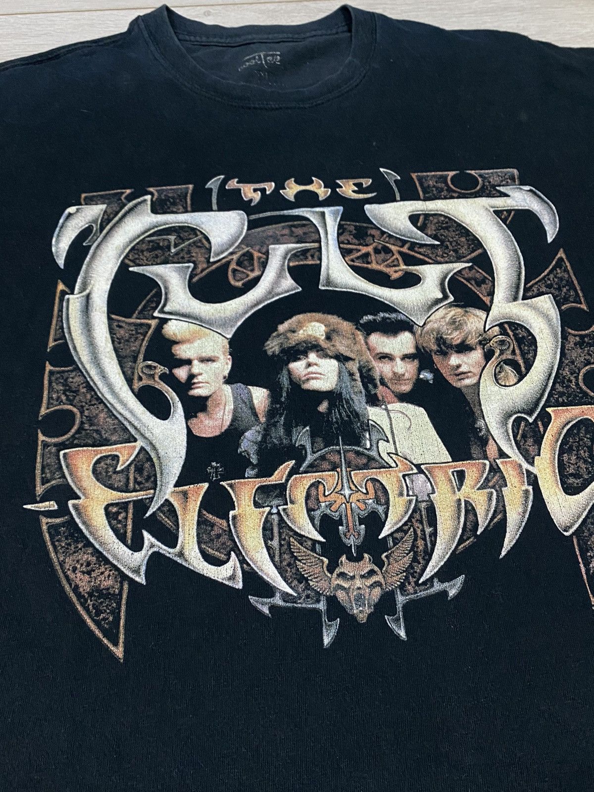 Band Tees VINTAGE THE CULT post punk band Electric album 2001 shirt Size US XXL / EU 58 / 5 - 2 Thumbnail