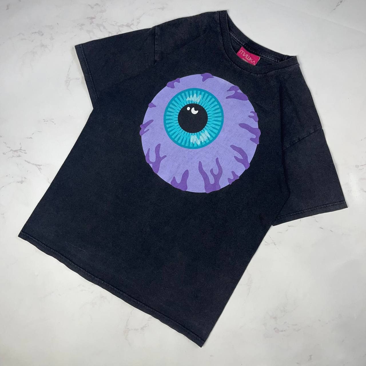 Mishka Mishka Purple Eyeball T-Shirt Size Medium Size US M / EU 48-50 / 2 - 1 Thumbnail
