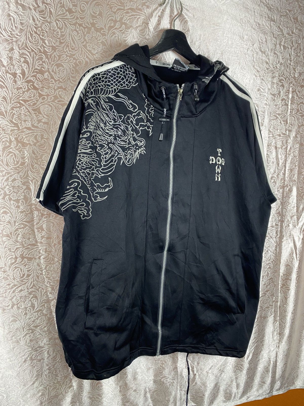 Dogtown Vintage Dog Town Dragon Hooded Jacket Black Skate Streetwear Size US L / EU 52-54 / 3 - 5 Thumbnail