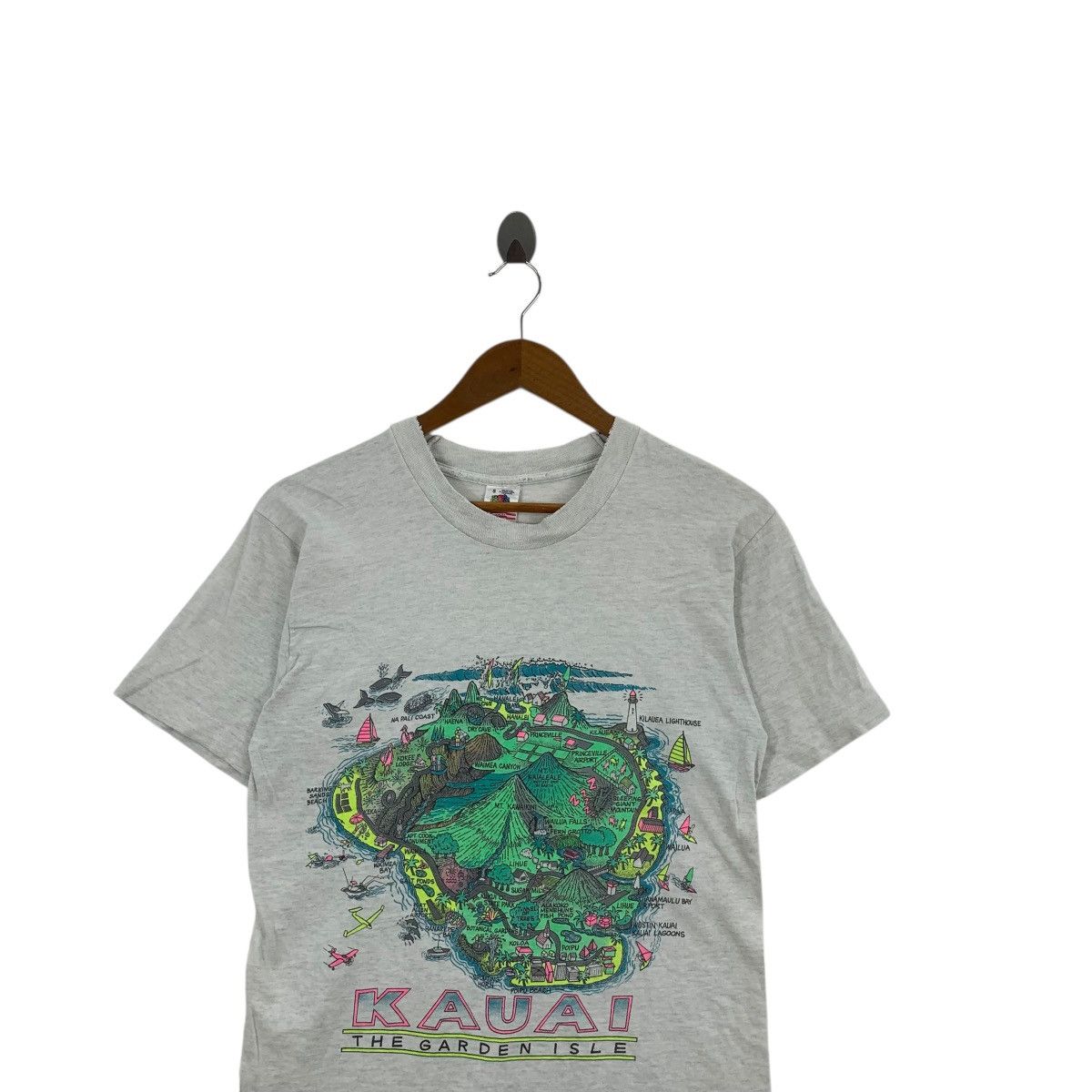 Other Vintage 90’ HAWAII KAUAI ISLAND The Garden Isle Tee Shirt Size US S / EU 44-46 / 1 - 2 Thumbnail