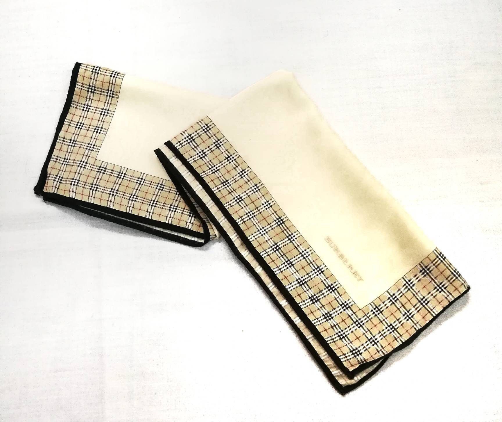 Burberry Burberrys handkerchief vintage (19"X19") Size ONE SIZE - 1 Thumbnail