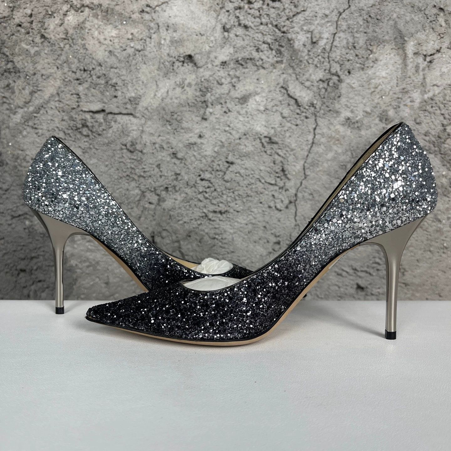 Jimmy Choo Jimmy Choo Gradient Sequin Pumps 36 Unworn Size US 5.5 / IT 35.5 - 6 Thumbnail