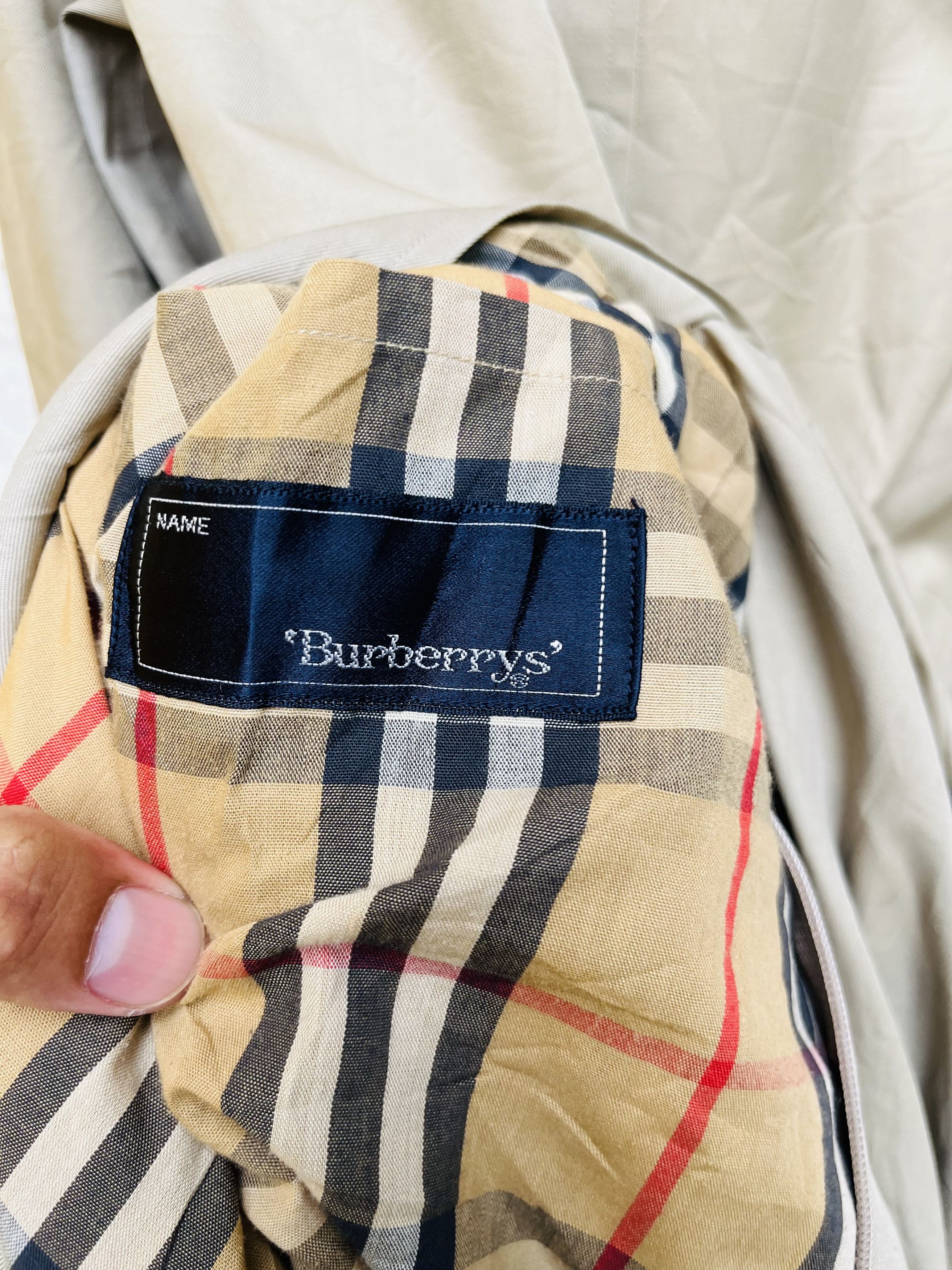 Burberry × Japanese Brand Vintage Burberry Long Coat Japanese Designer Fashion Size US L / EU 52-54 / 3 - 11 Thumbnail