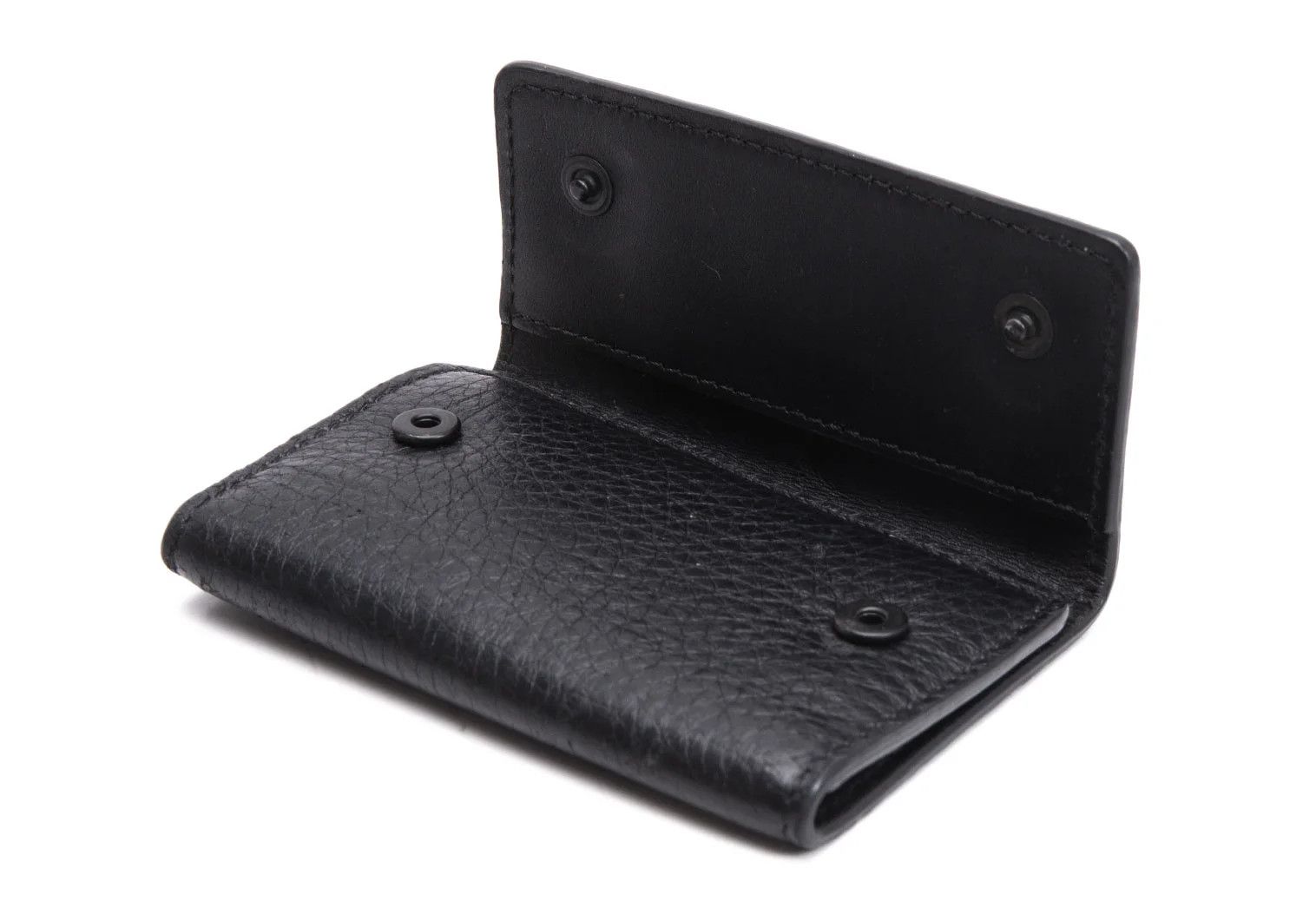 Maison Margiela Leather Key Case in Black Size ONE SIZE - 6 Thumbnail