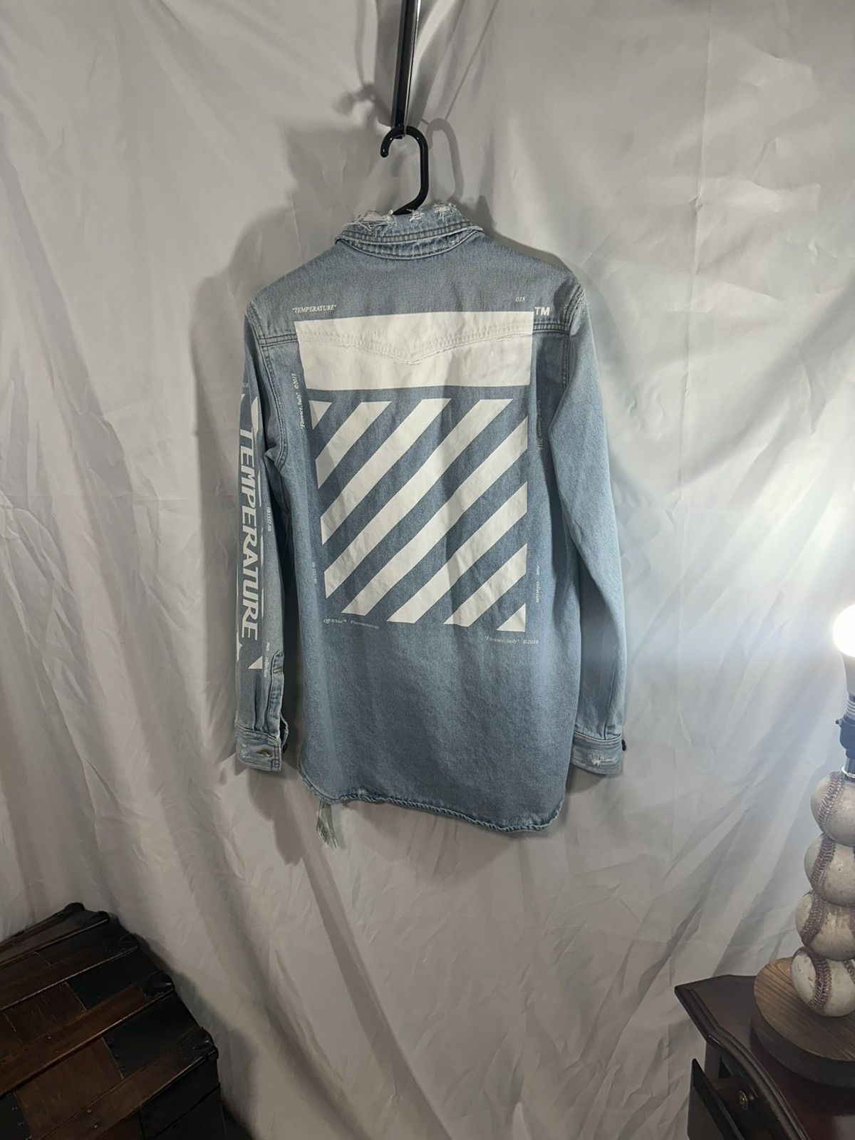 Off-White OFF WHITE STRIPER SHIRT Size US S / EU 44-46 / 1 - 15 Thumbnail