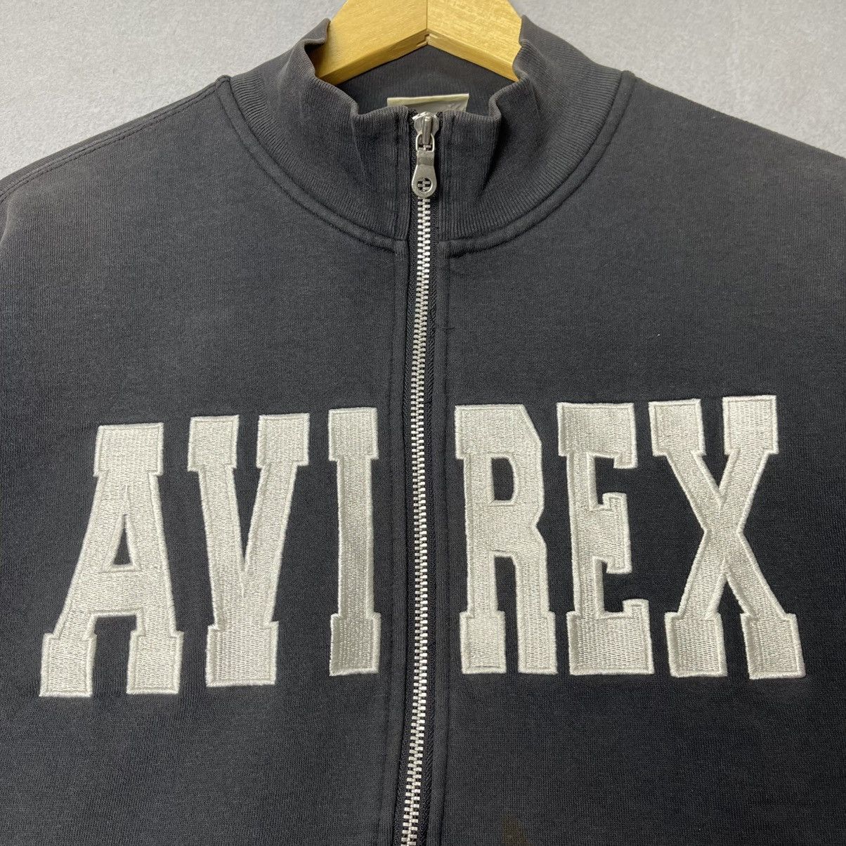 Avirex Vintage Avirex Big Logo Zip Sweatshirt Size US M / EU 48-50 / 2 - 3 Thumbnail